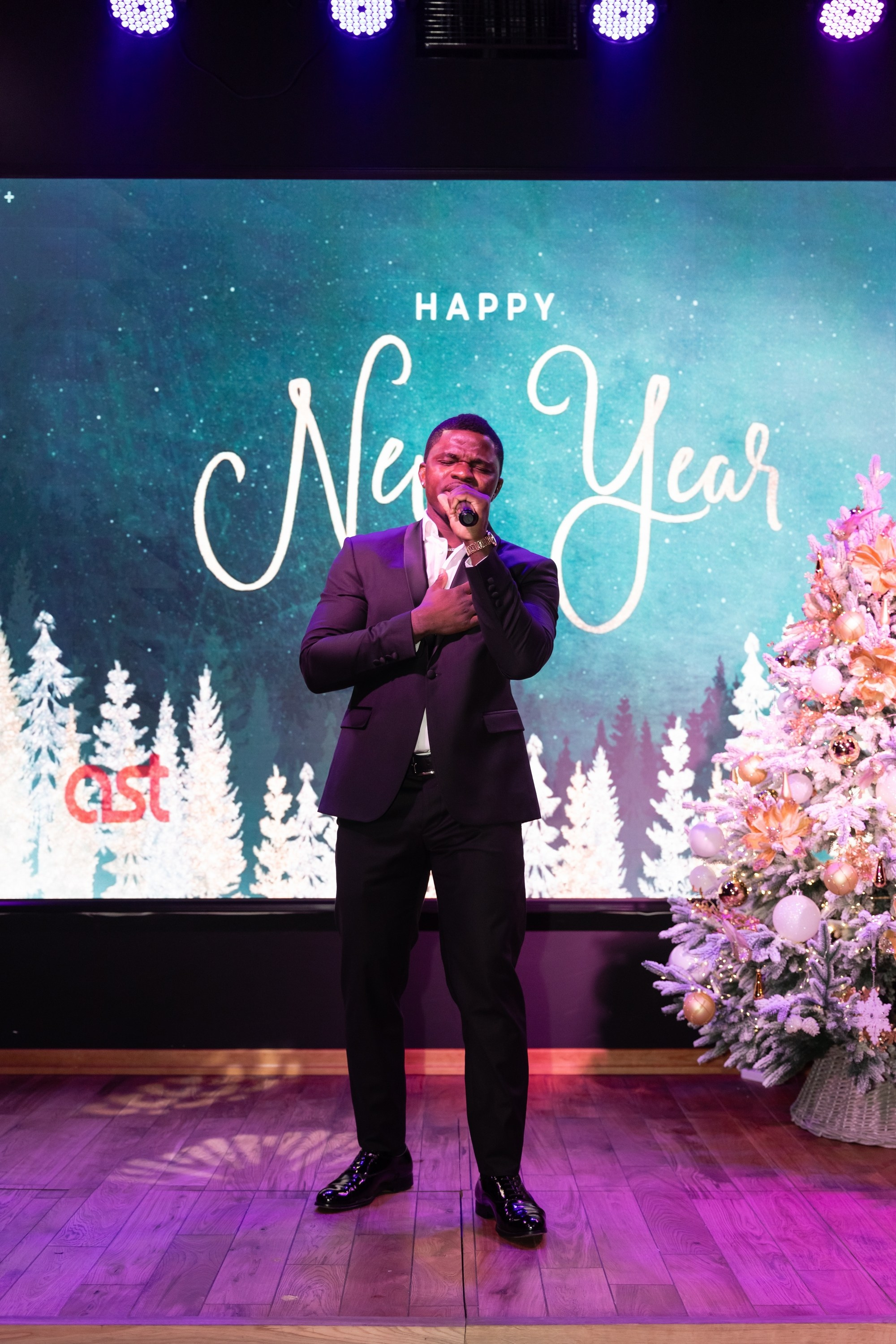 Новогодний корпоратив (Караоке клуб Who is who). Татьяна Чернышова свадебный фотограф Москва