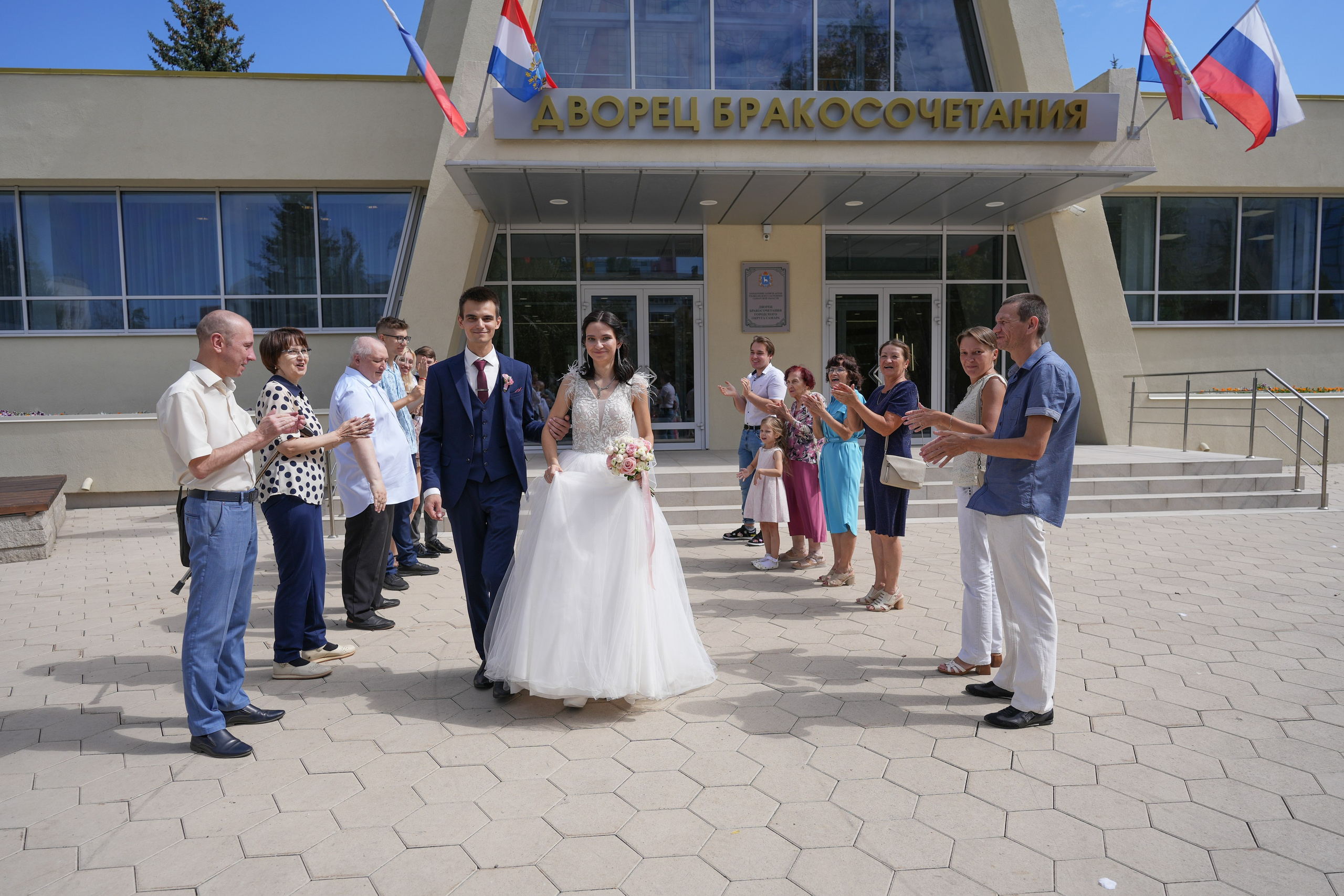 Загс.Студия.Прогулка.Банкет. Семейный фотограф Владимир Просвиркин. г. Самара