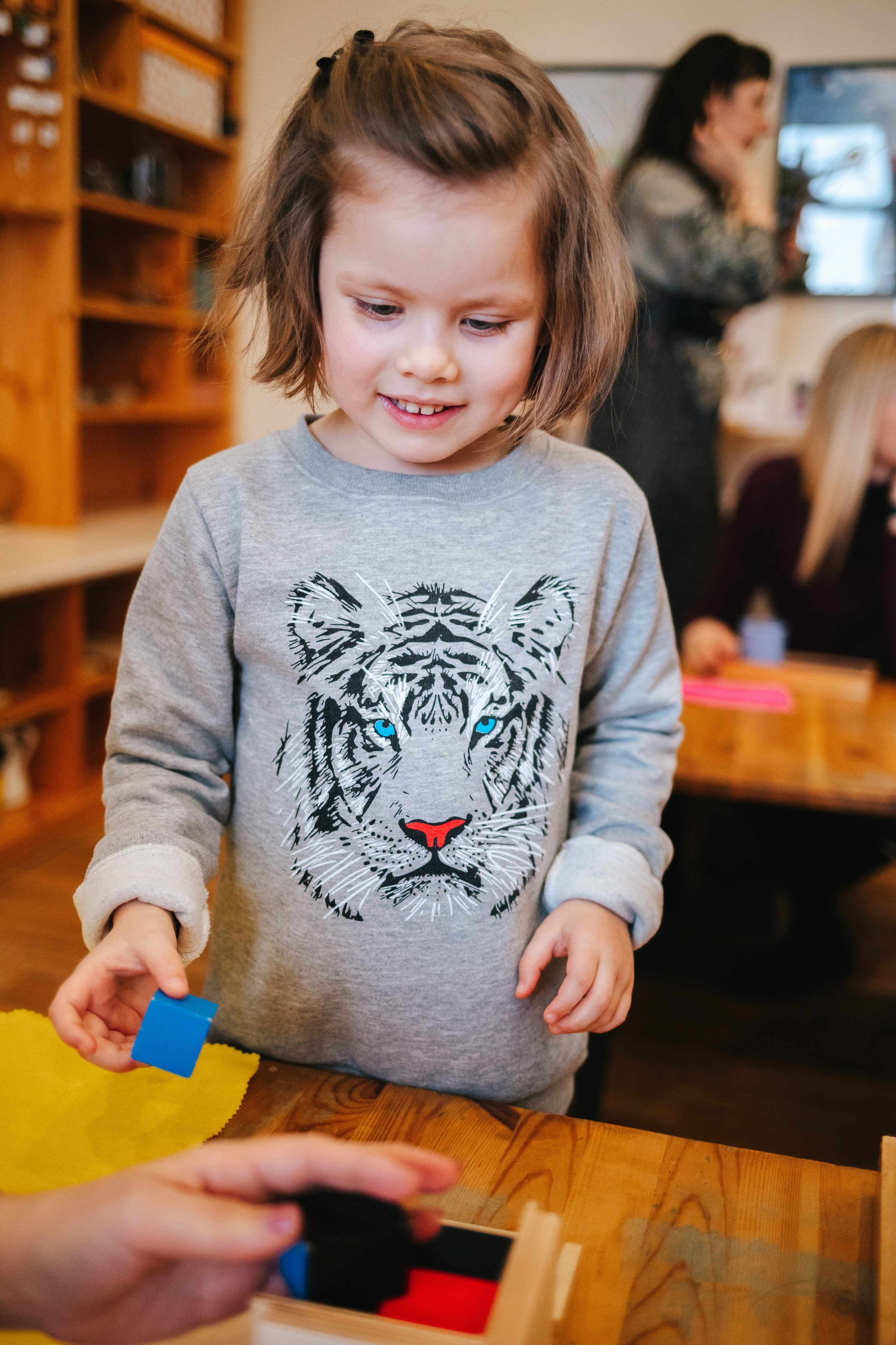 8 марта в Монтессори-саду. Семейный lifestyle фотограф в Санкт-Петербурге Людмила Пахомова