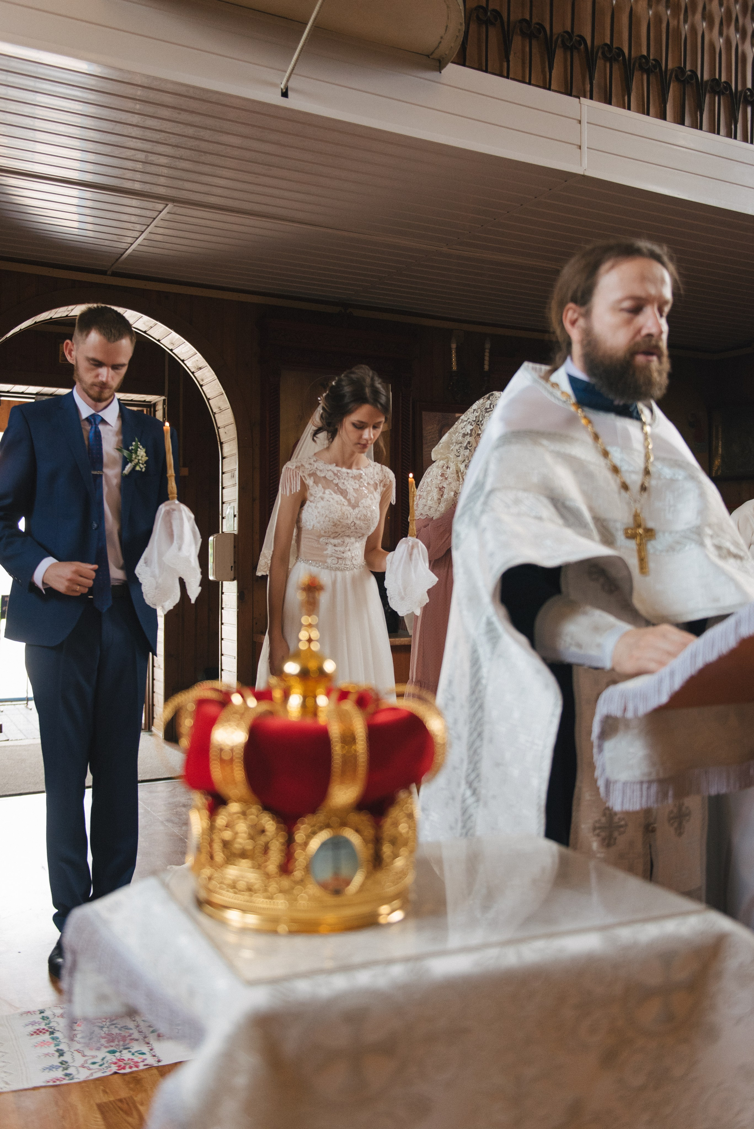 Венчание Никиты и Тони — Храм Иоанна Кронштадского. Свадебный и семейный фотограф Волгоград Москва