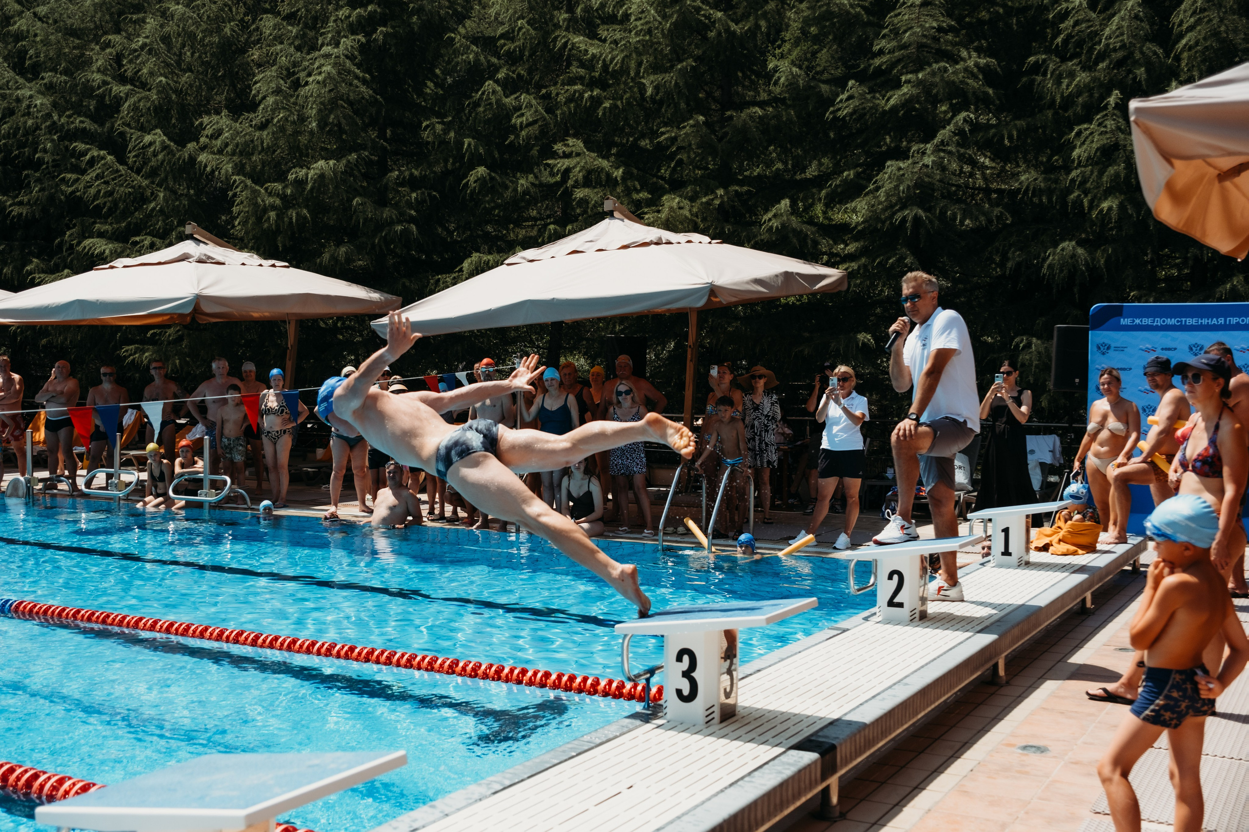 Всероссийский фестиваль «День пловца» в Гранд отель поляна. Репортажный фотограф в Сочи Екатерина Вежливцева