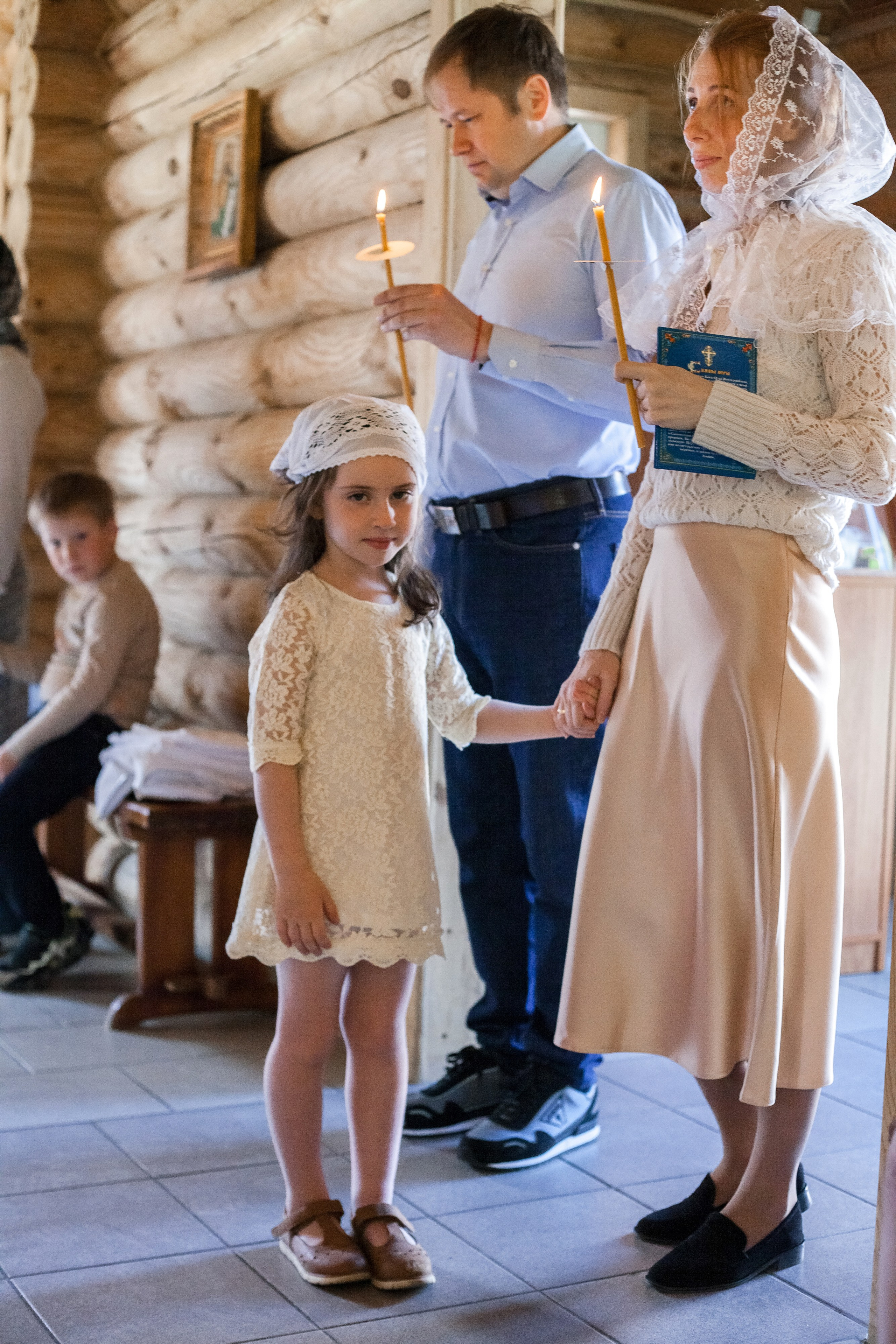 Таинство Крещения Александры. Портретный, семейный, свадебный фотограф в Брянске Маргарита Василькова