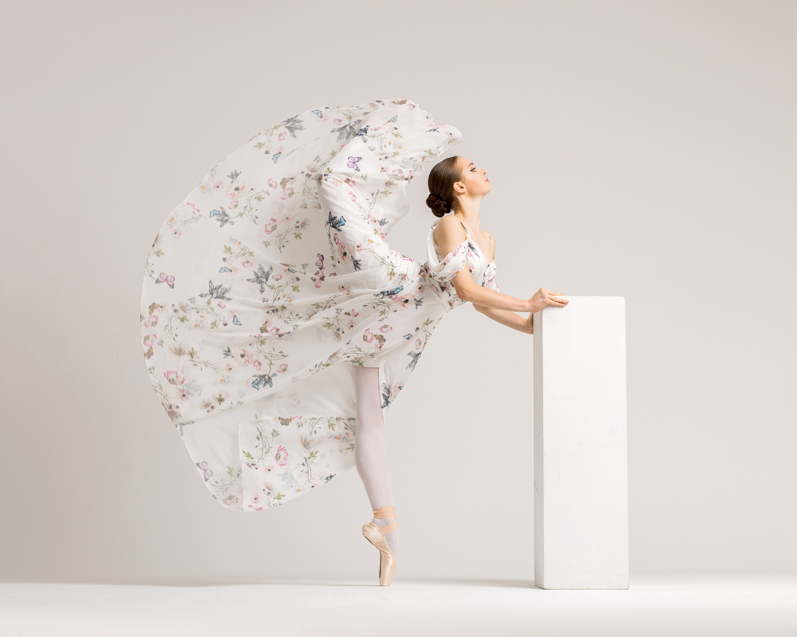 Балетная съёмка на белой циклораме и фонах. Балетный фотограф Алина Ханько — Душа Балета