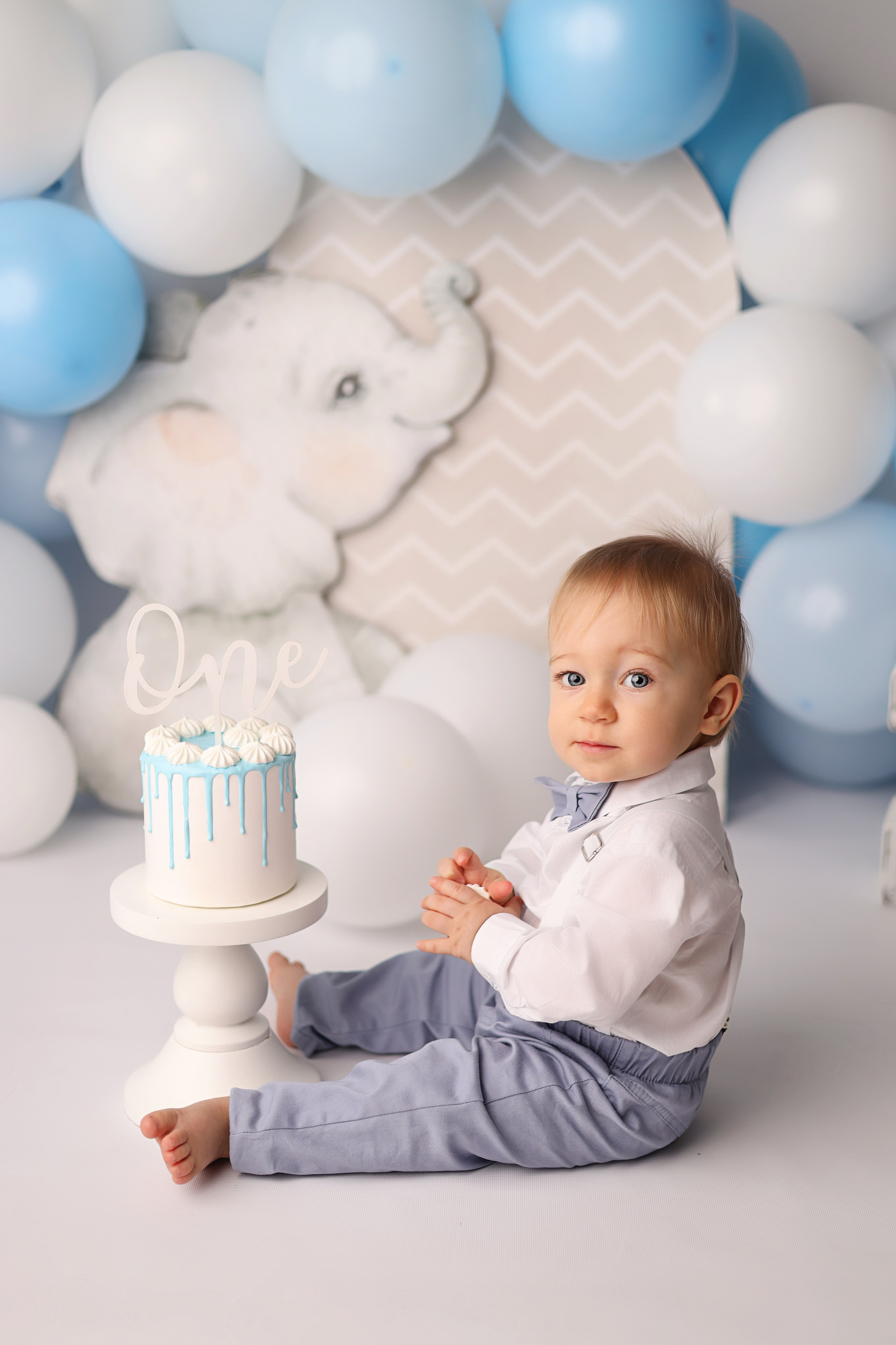 Кириллу 1 годик. Фотограф новорожденных Москва. Ньюборн фотограф Москва