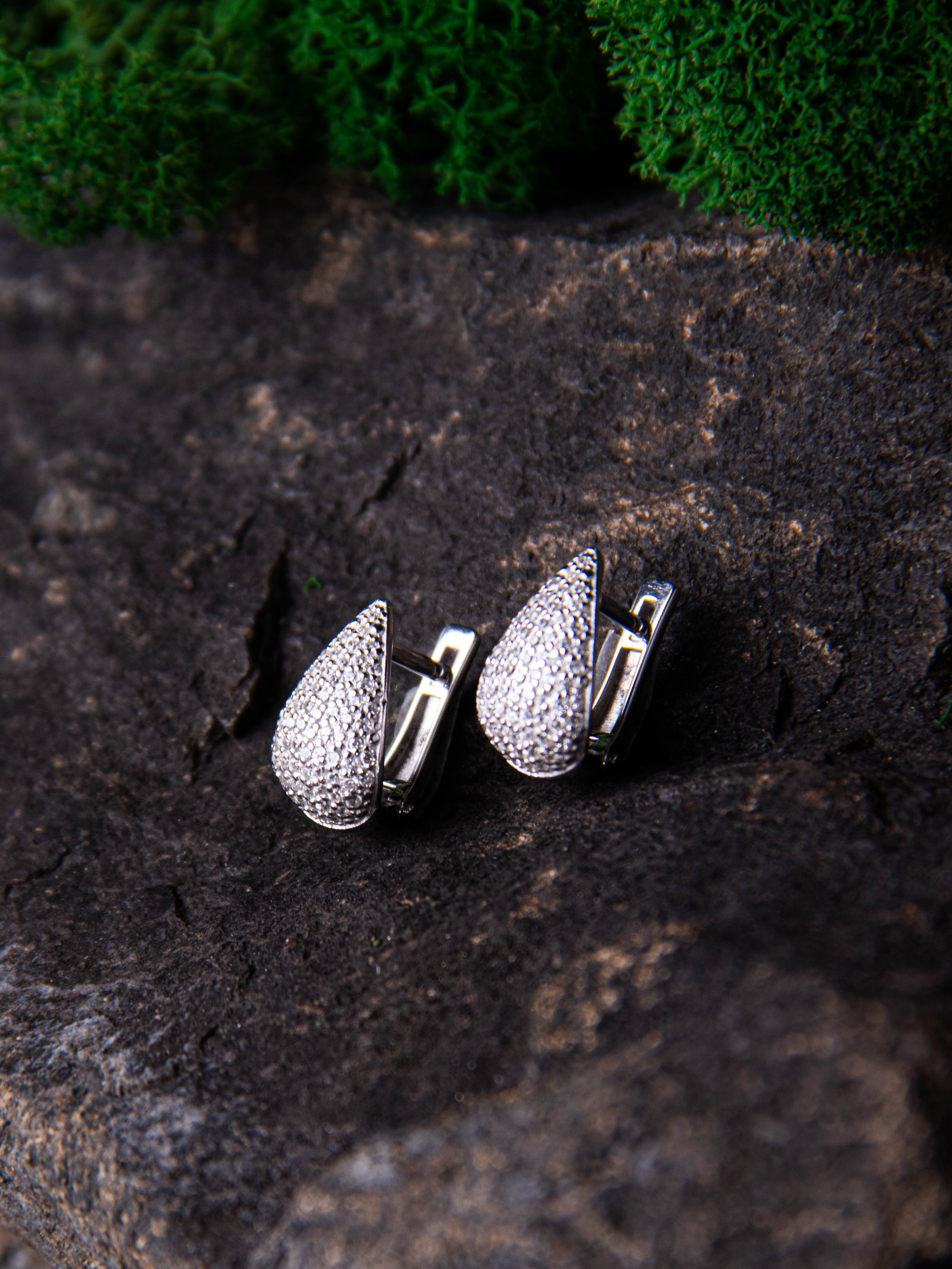 Серьги серебро. «Матрица»