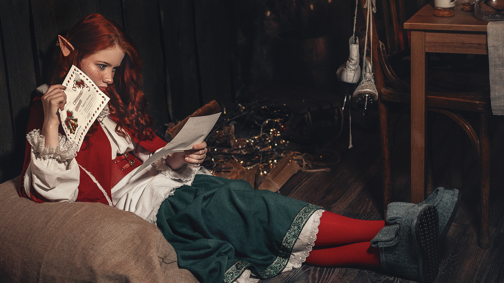 «Помощник Санты». Фотограф женского портрета Екатерина Сигат