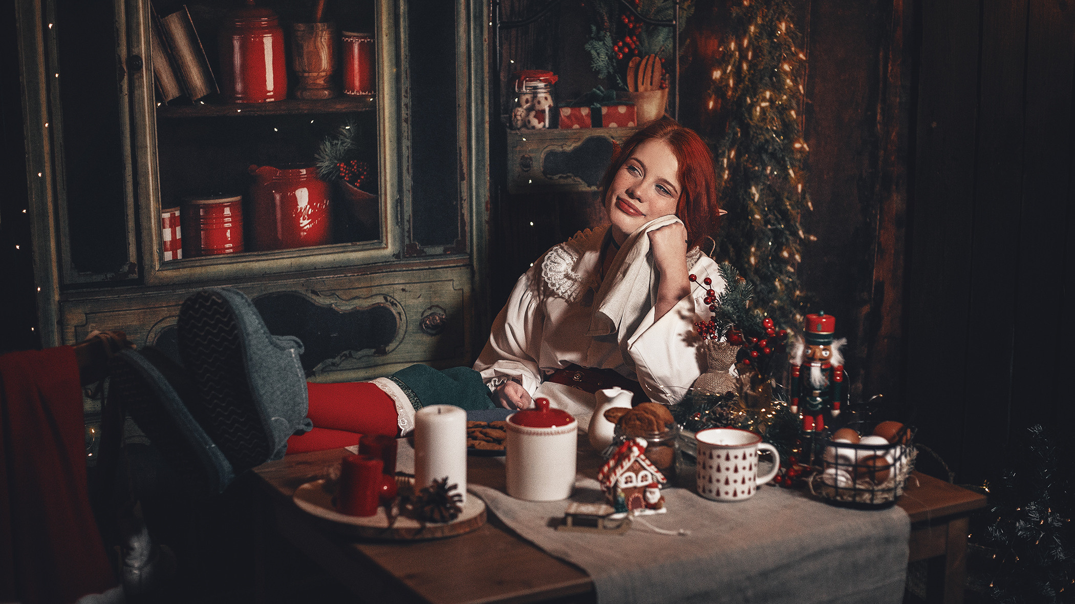 «Помощник Санты». Фотограф женского портрета Екатерина Сигат