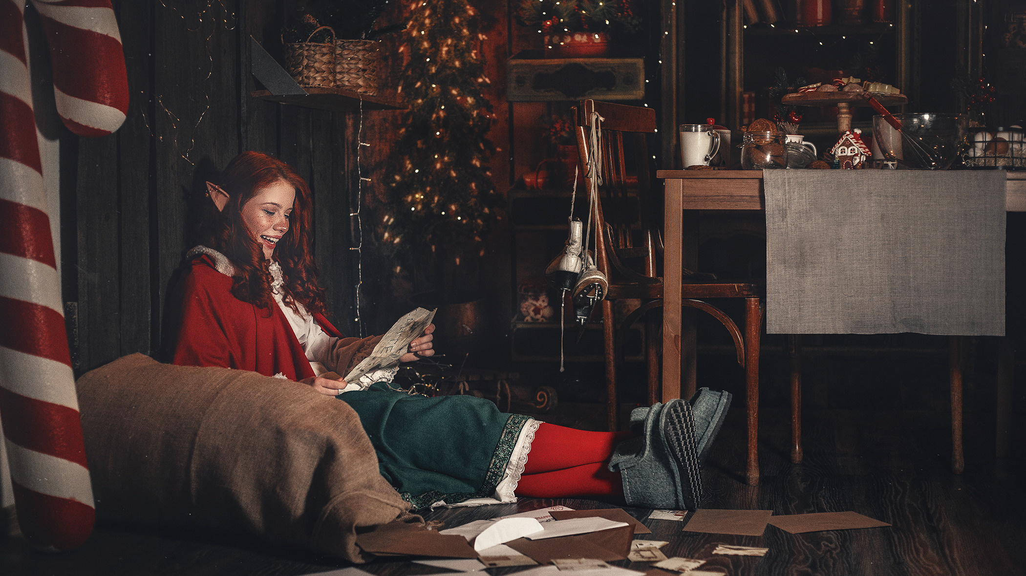 «Помощник Санты». Фотограф женского портрета Екатерина Сигат