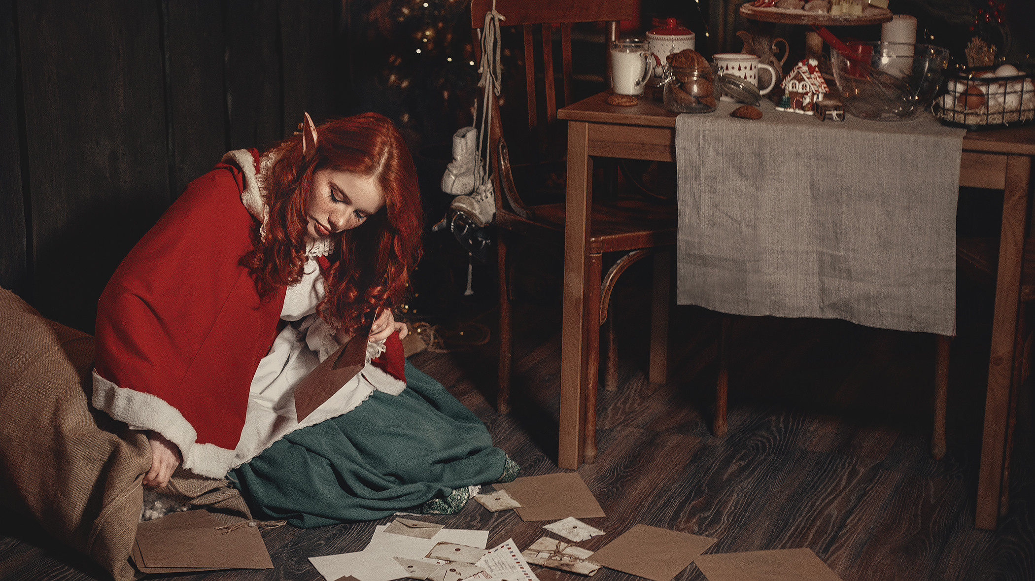 «Помощник Санты». Фотограф женского портрета Екатерина Сигат