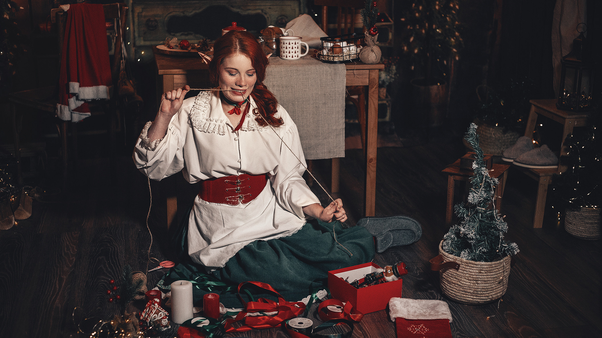 «Помощник Санты». Фотограф женского портрета Екатерина Сигат