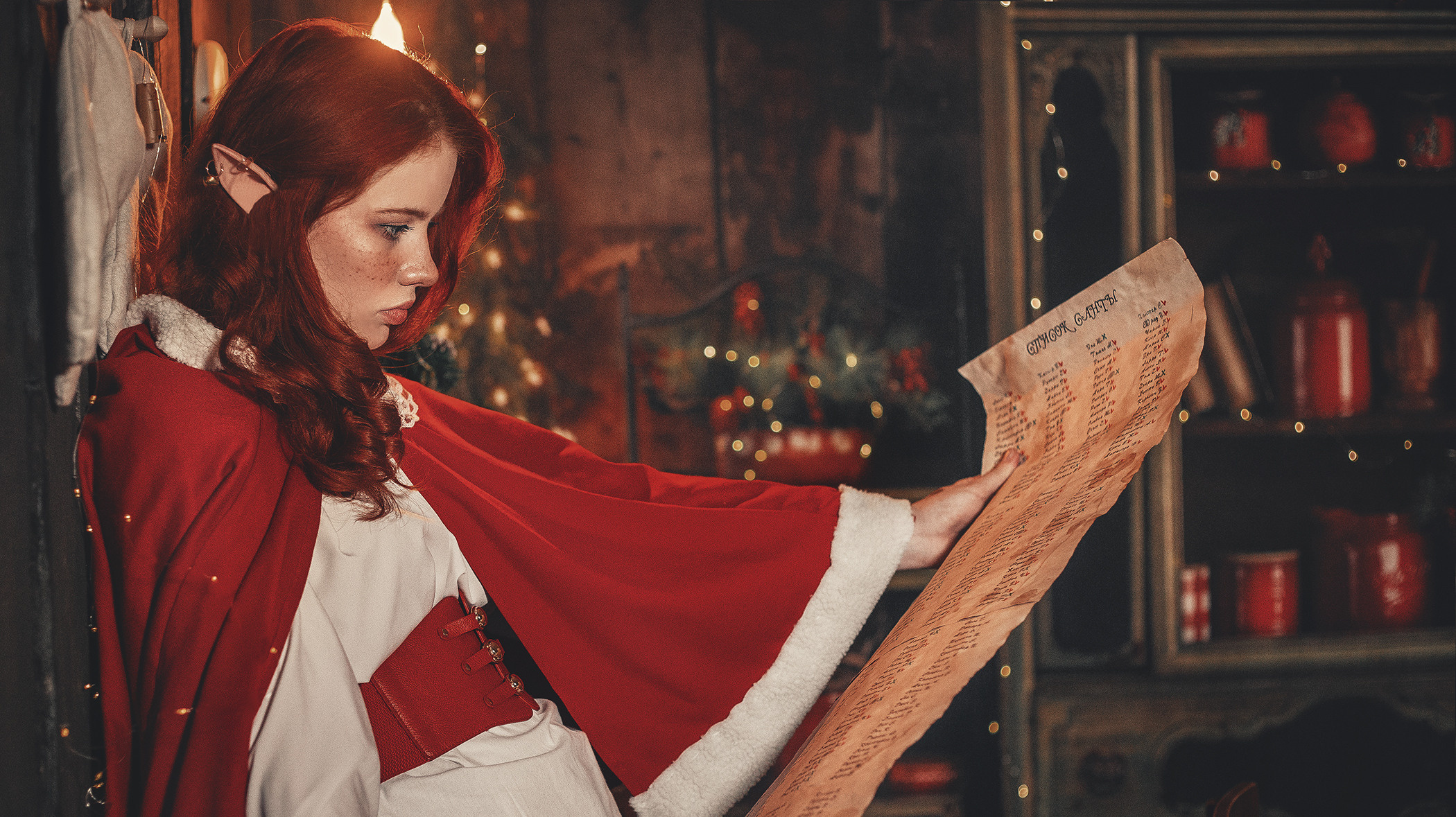 «Помощник Санты». Фотограф женского портрета Екатерина Сигат