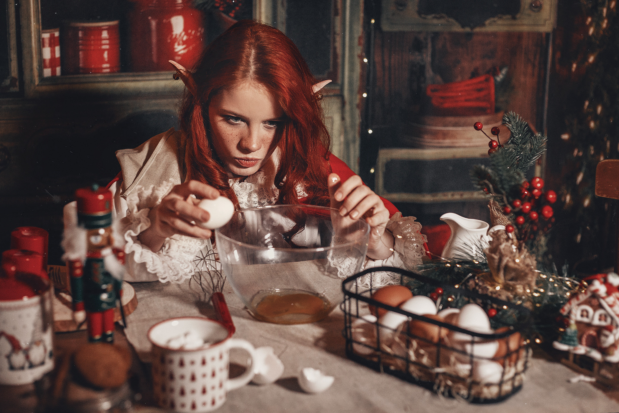 «Помощник Санты». Фотограф женского портрета Екатерина Сигат