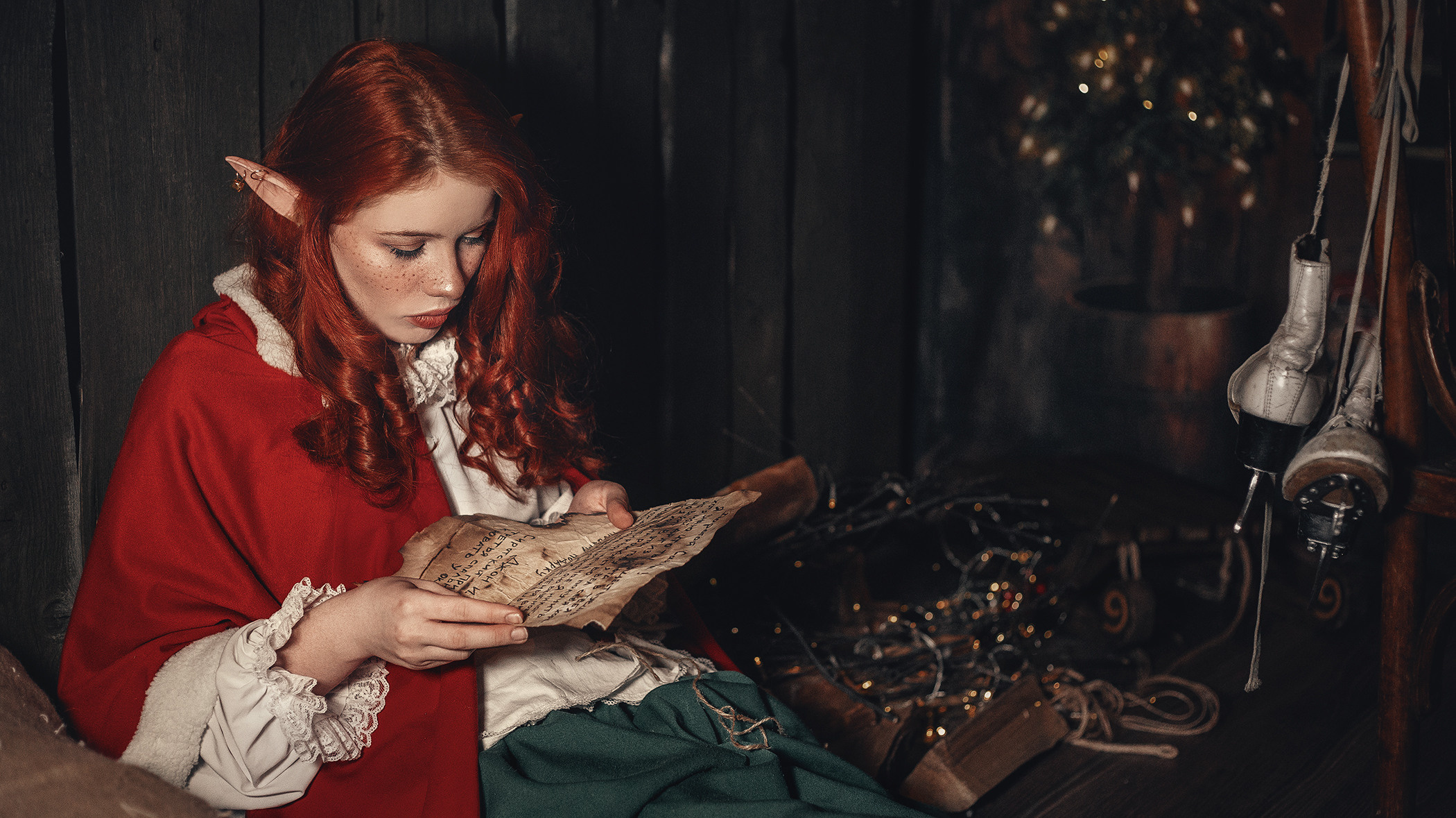 «Помощник Санты». Фотограф женского портрета Екатерина Сигат