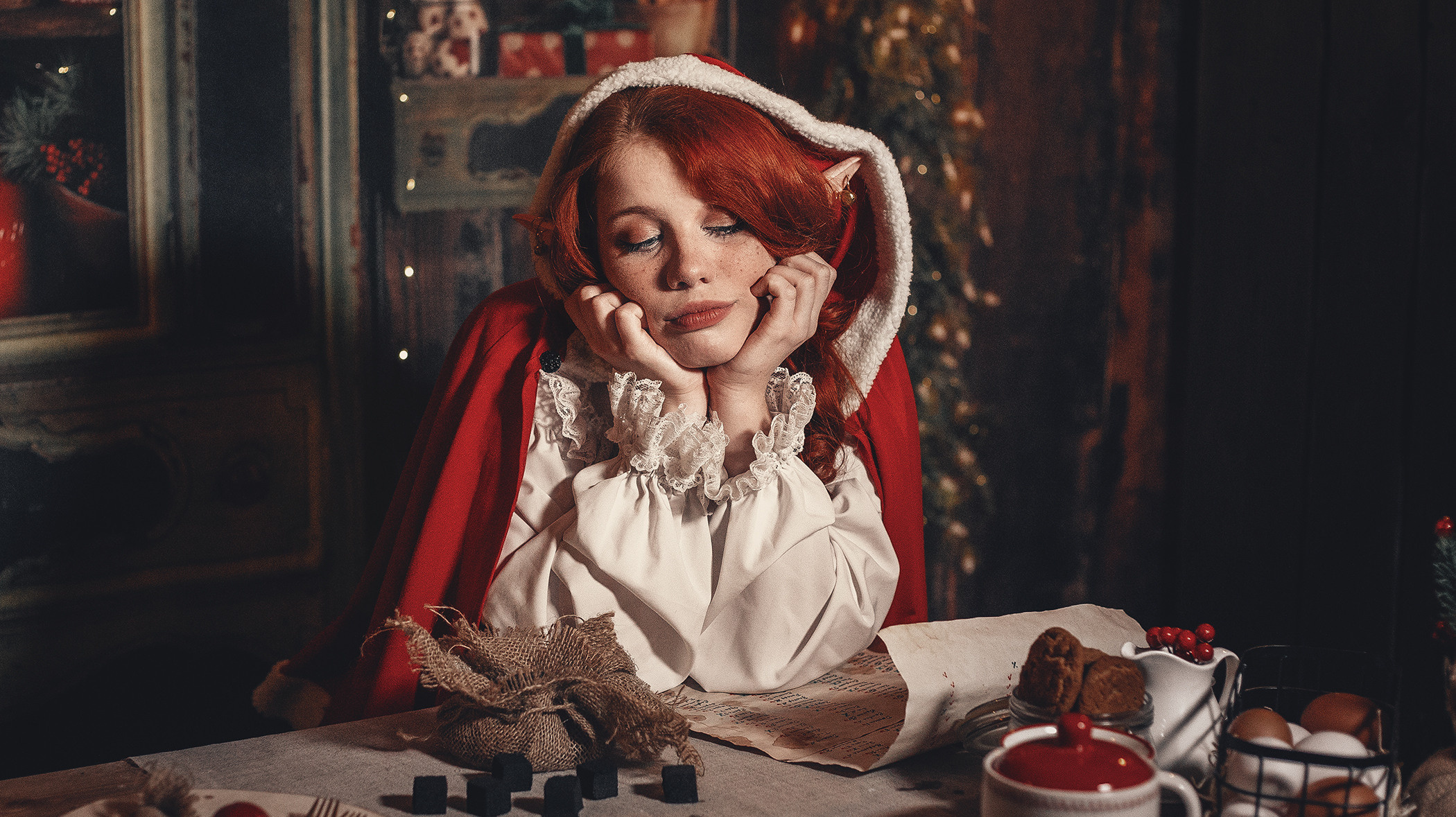 «Помощник Санты». Фотограф женского портрета Екатерина Сигат