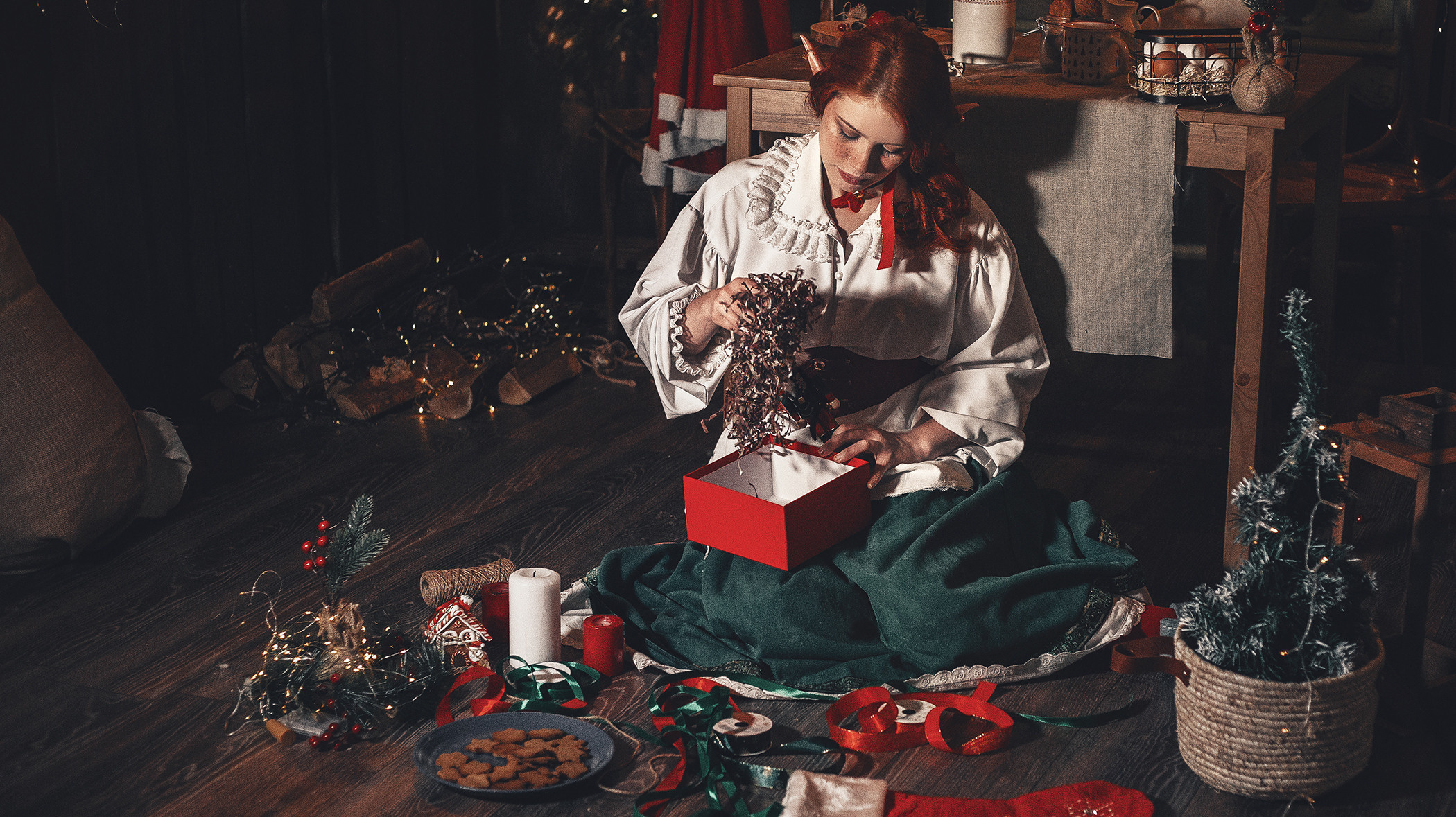 «Помощник Санты». Фотограф женского портрета Екатерина Сигат