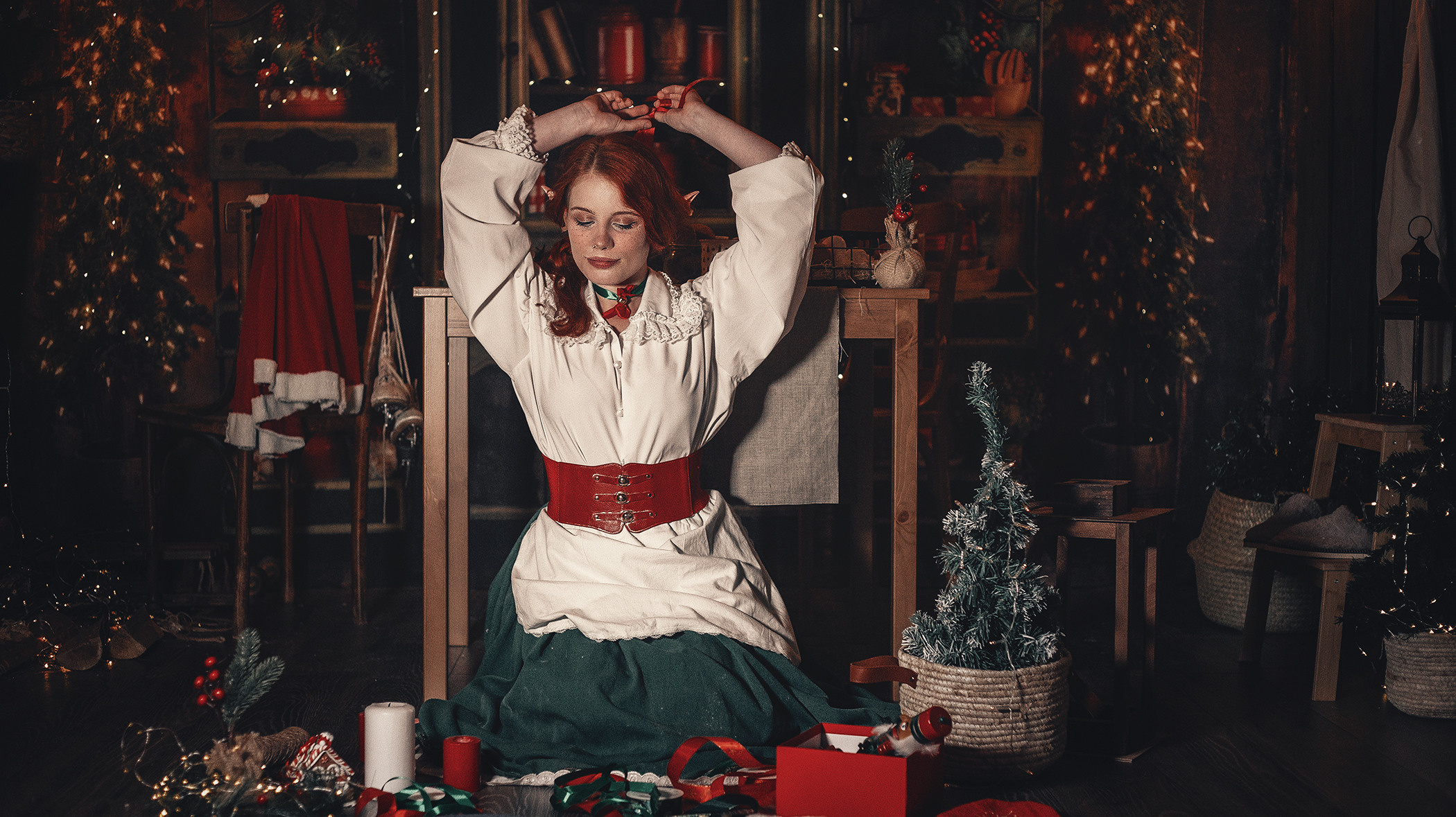 «Помощник Санты». Фотограф женского портрета Екатерина Сигат