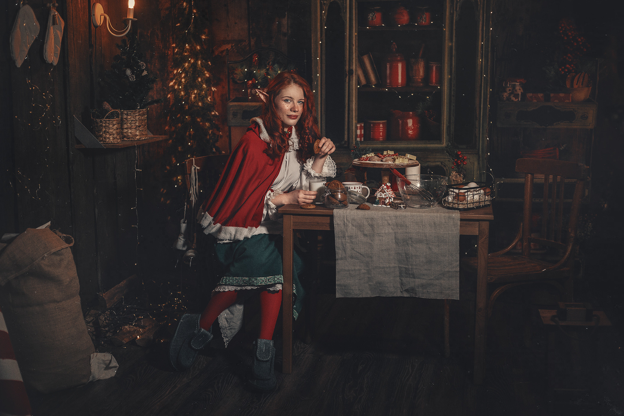 «Помощник Санты». Фотограф женского портрета Екатерина Сигат