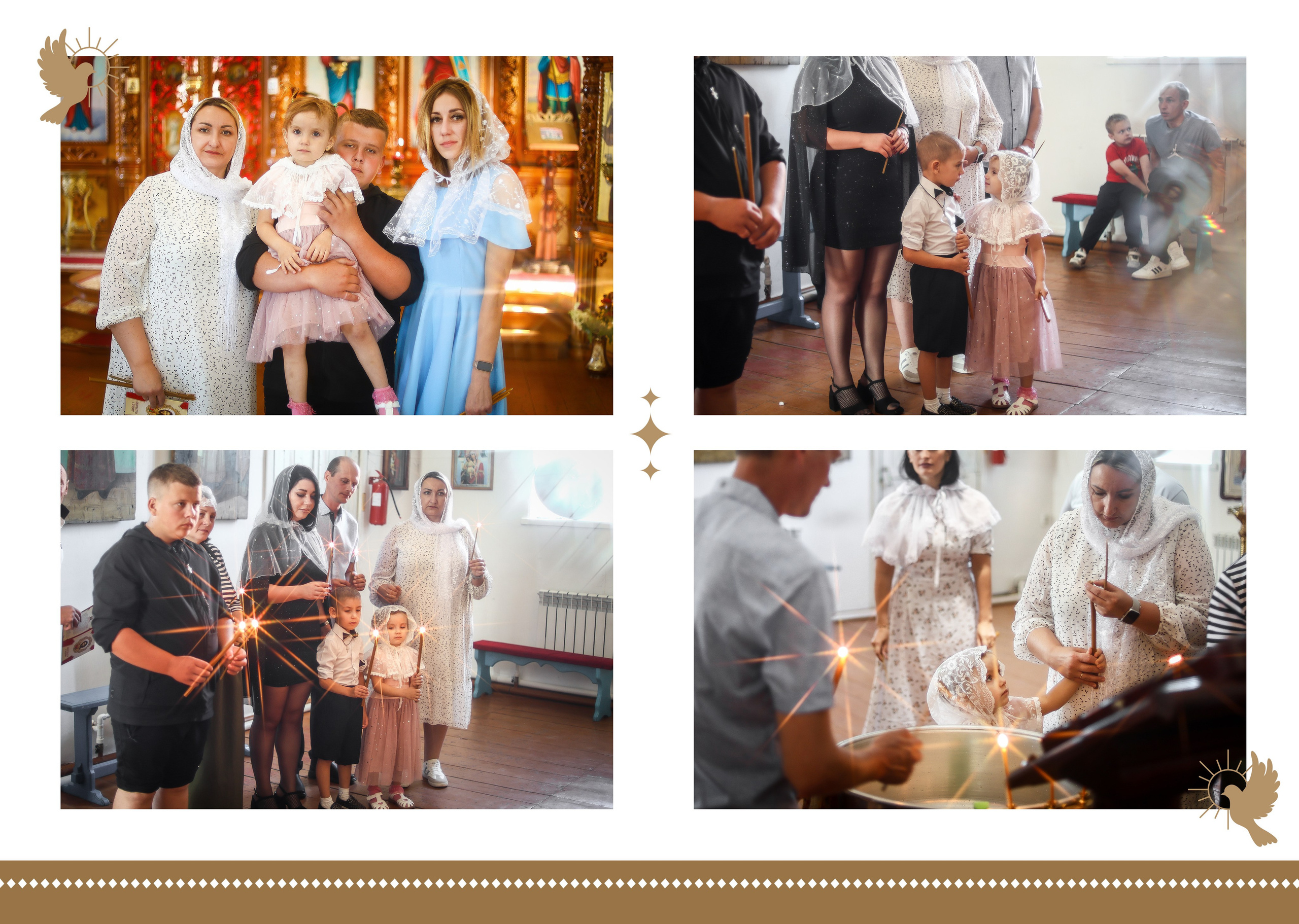 Альбом КРЕЩЕНИЯ (ПРЕМИУМ АЛЬБОМ). Выпускные альбомы для школ и Детских садов в Барнауле /Выпускные/Свадебные/Детские/Семейные и др. виды съёмок /Фотограф Вера Валейко