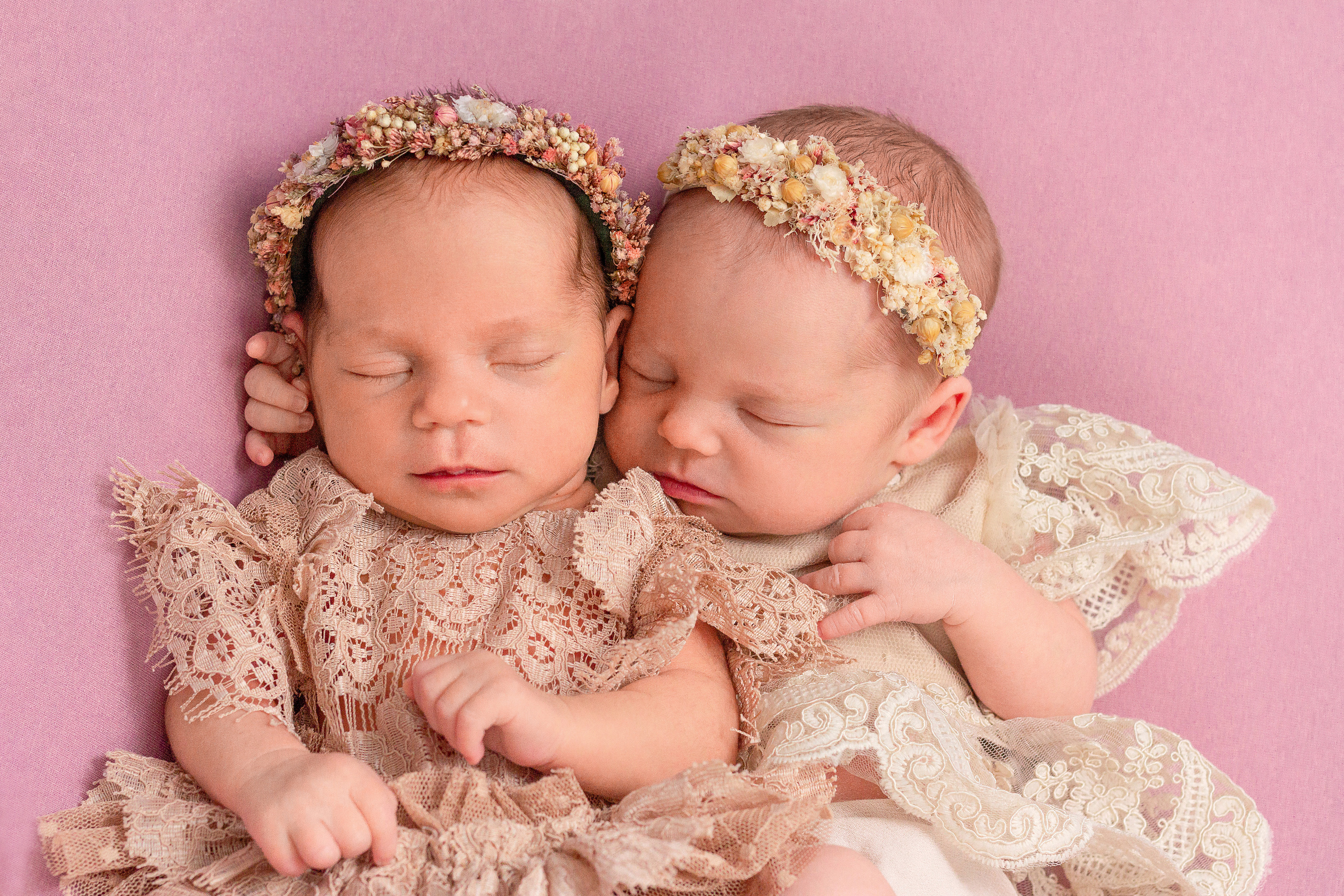 фотосессия новорожденной двойни волгоград волжский