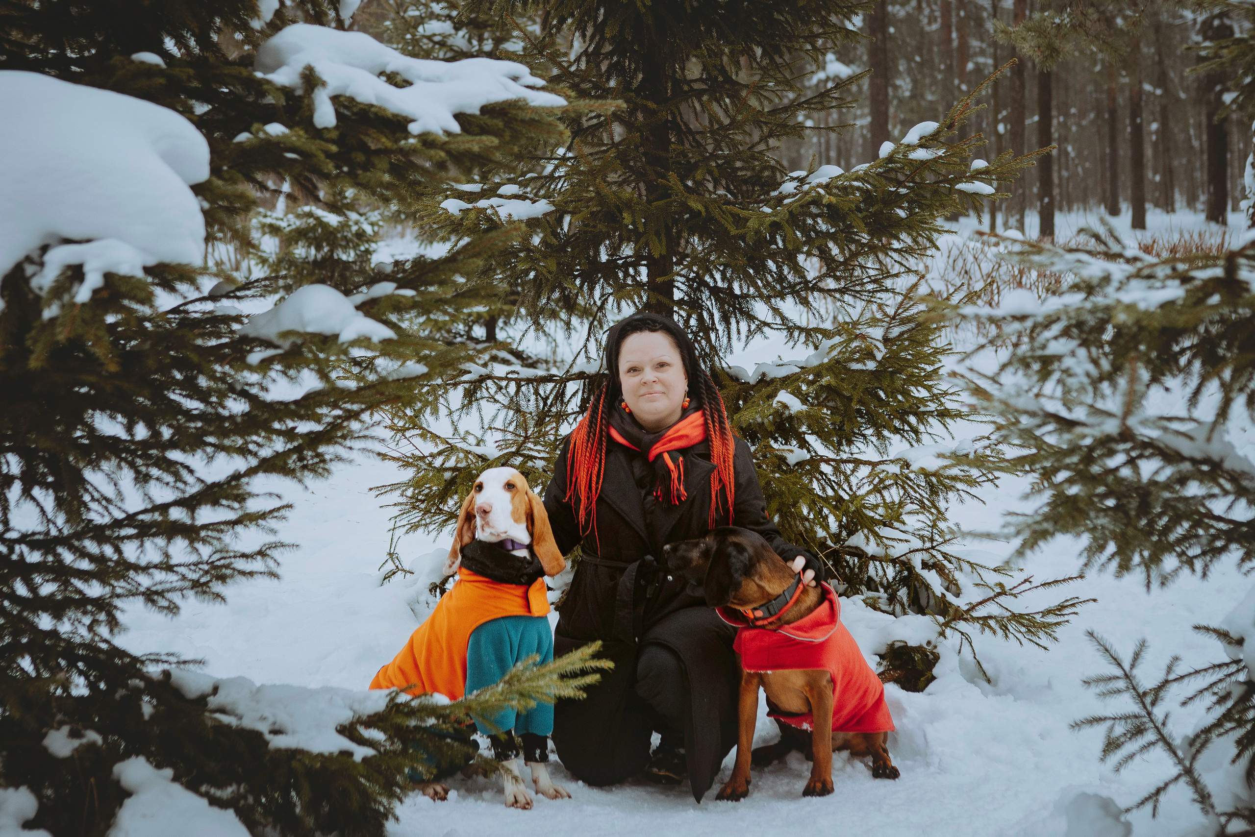 Ольга, Рора и Румпель. Фотограф анималист в Спб недорого Олеся Майорова