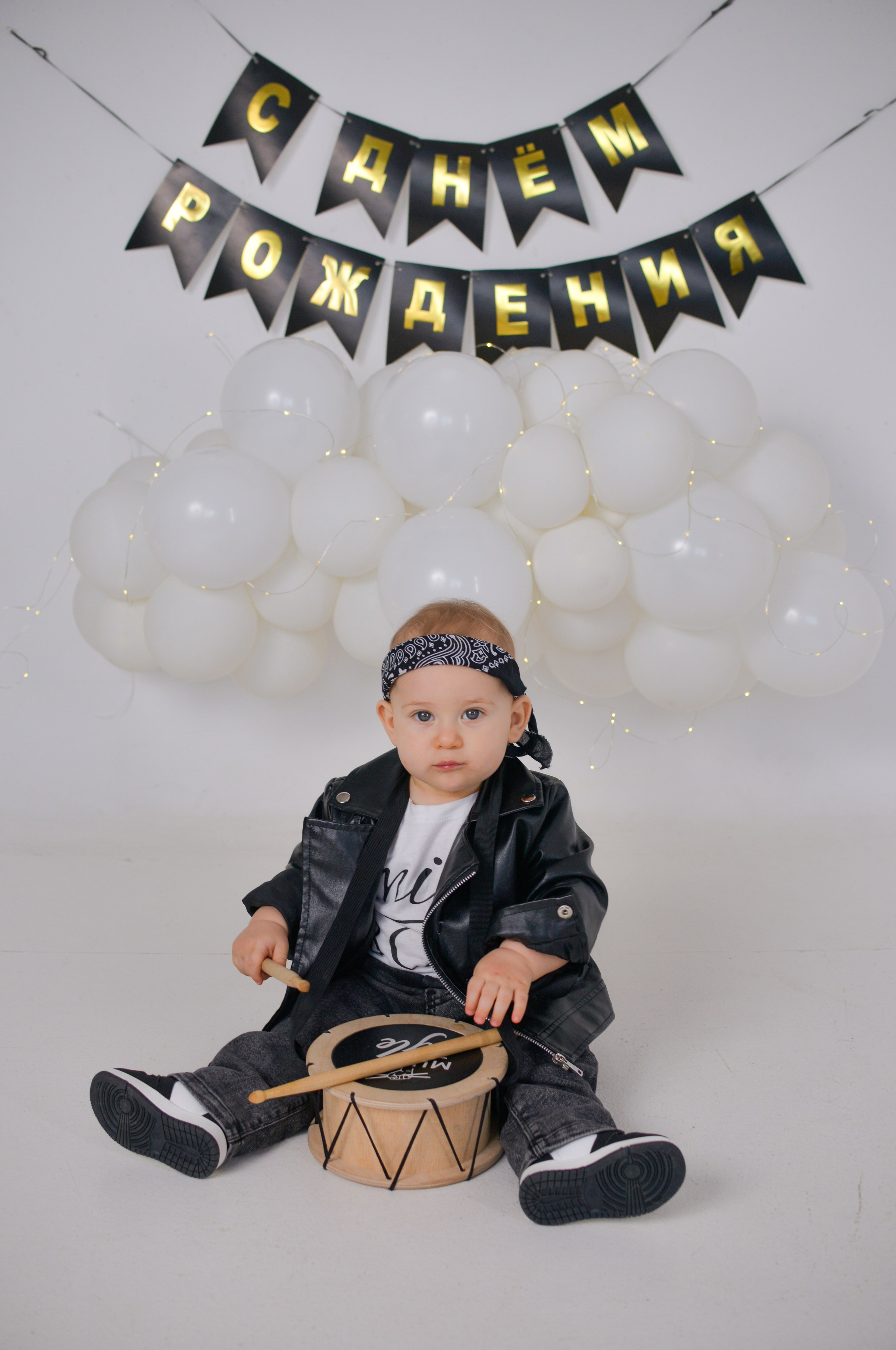 Первые кадры с фотосессии к годику. Фотограф новорожденных Краснодар Малышенко Надежда