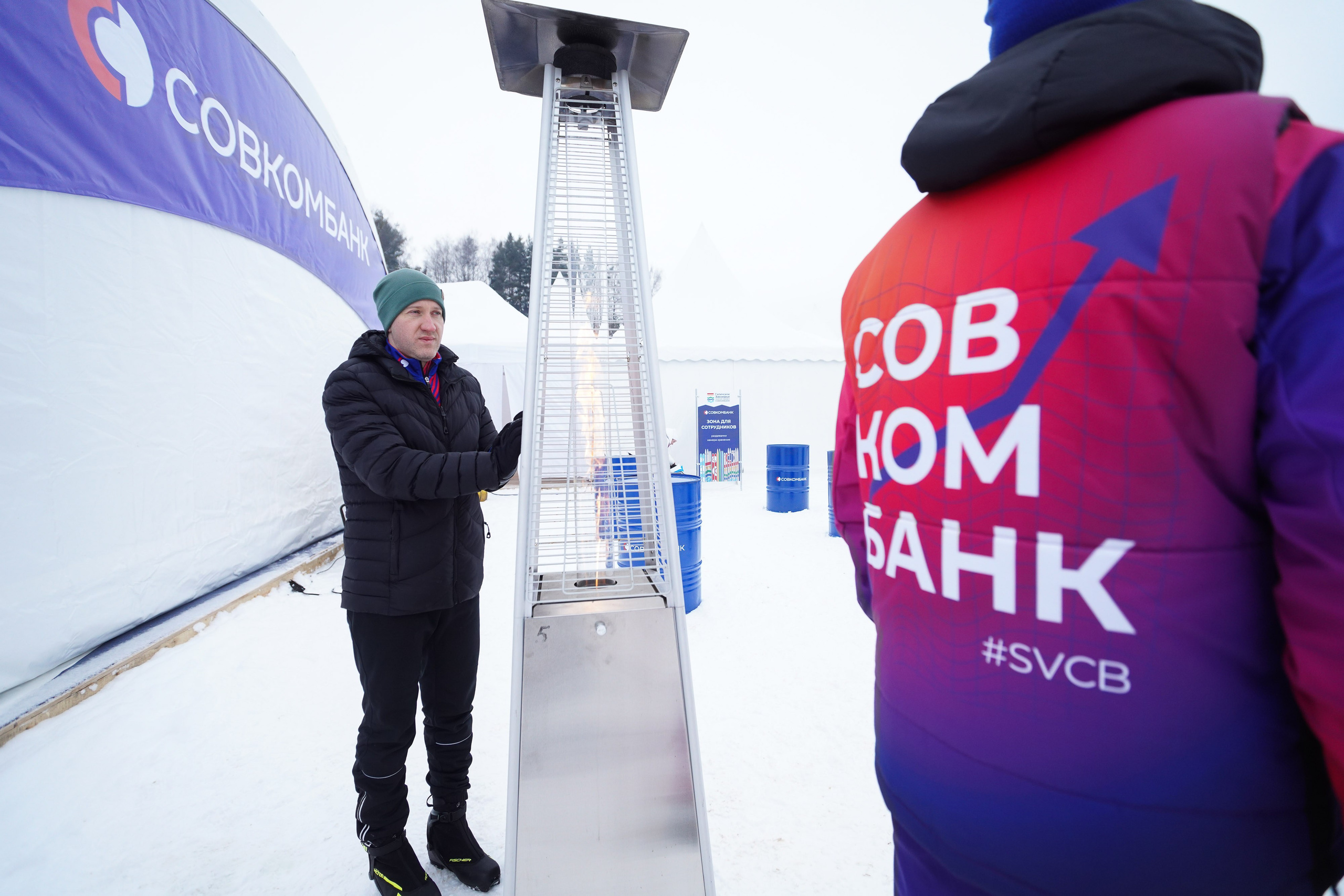 Галичское заозерье лыжный марафон Совкомбанк. Репортажный фотограф Сергей Сажин г. Ярославль