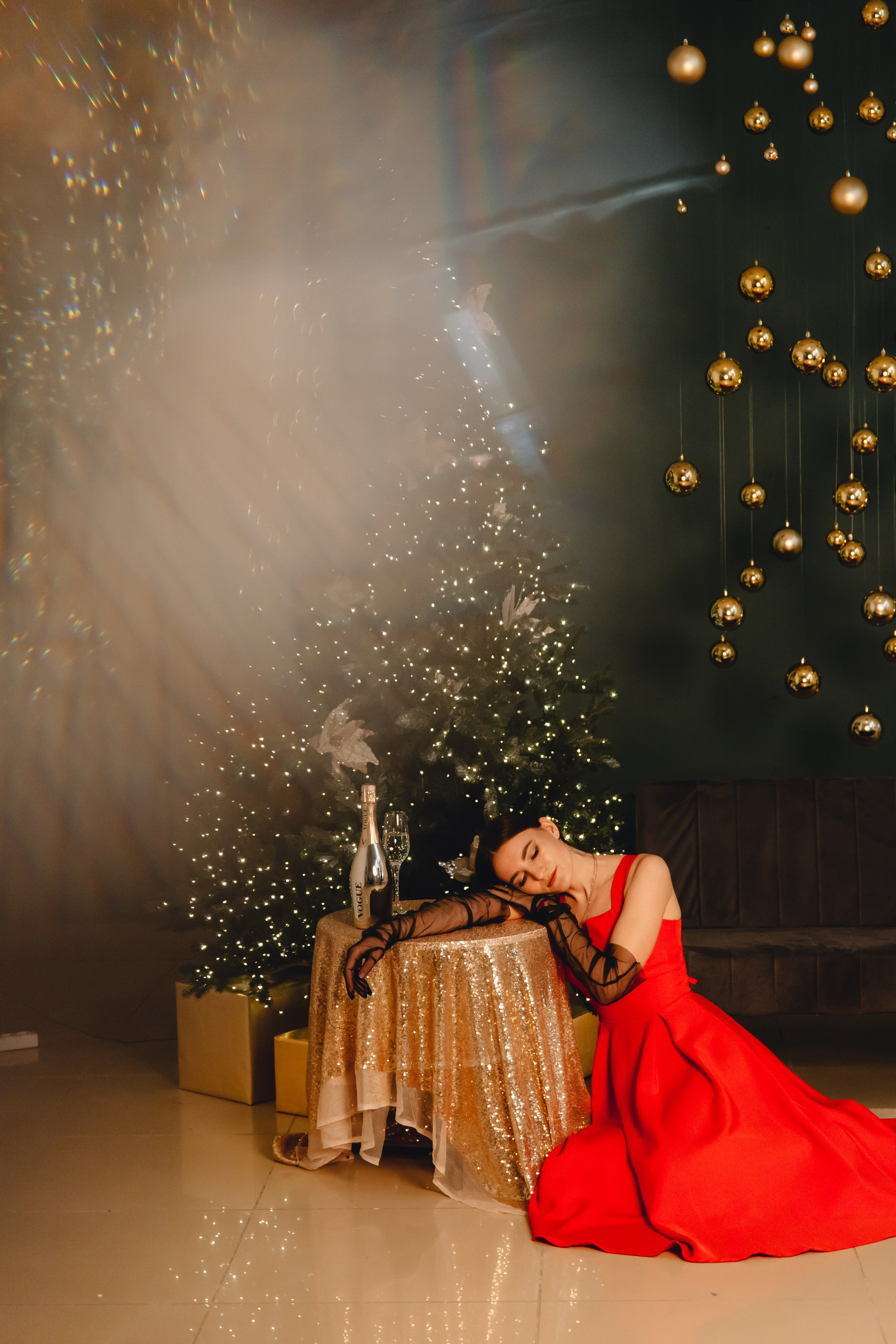 Лера. Индивидуальная новогодняя фотосессия. Фотограф во Владивостоке. Юрганова Анна