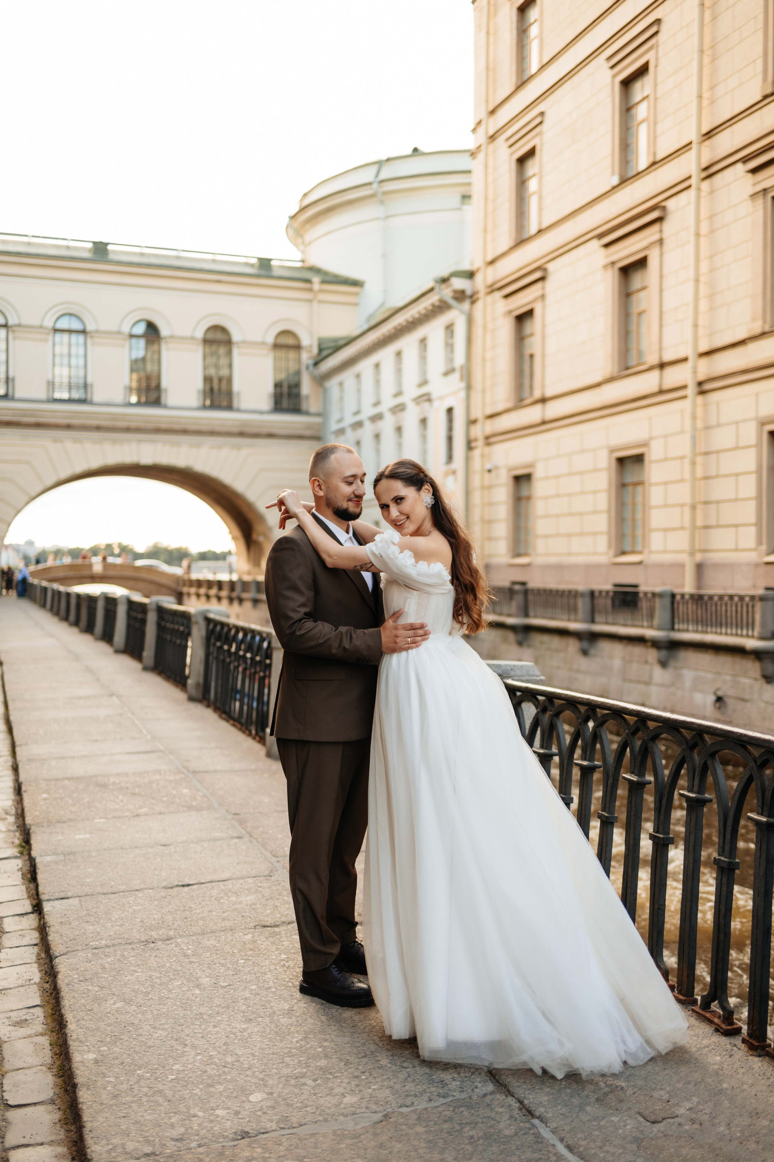 Руслан и Виолетта — Исаакий, Зимняя канавка. Боженова Елена фотограф Санкт-Петербург