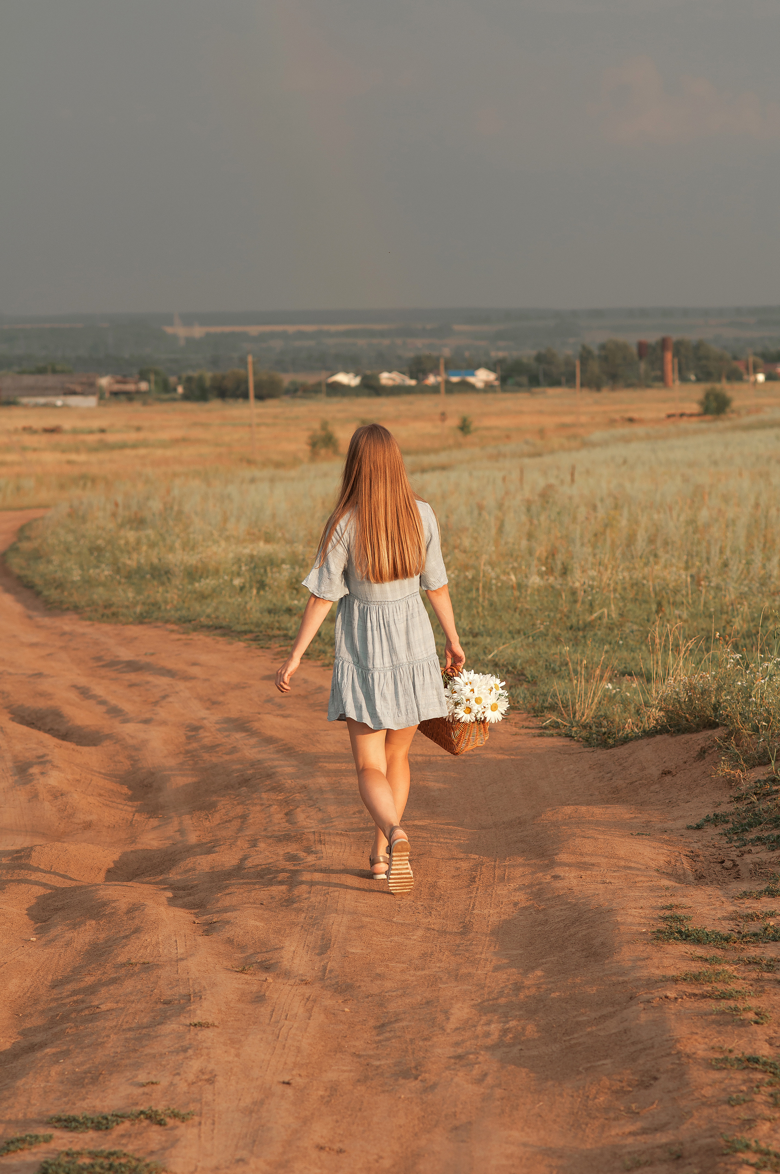 Анюта, Тасенька, Слава. Полынь, радуга, ромашки. НН. Детский и семейный фотограф Катерина Мишина