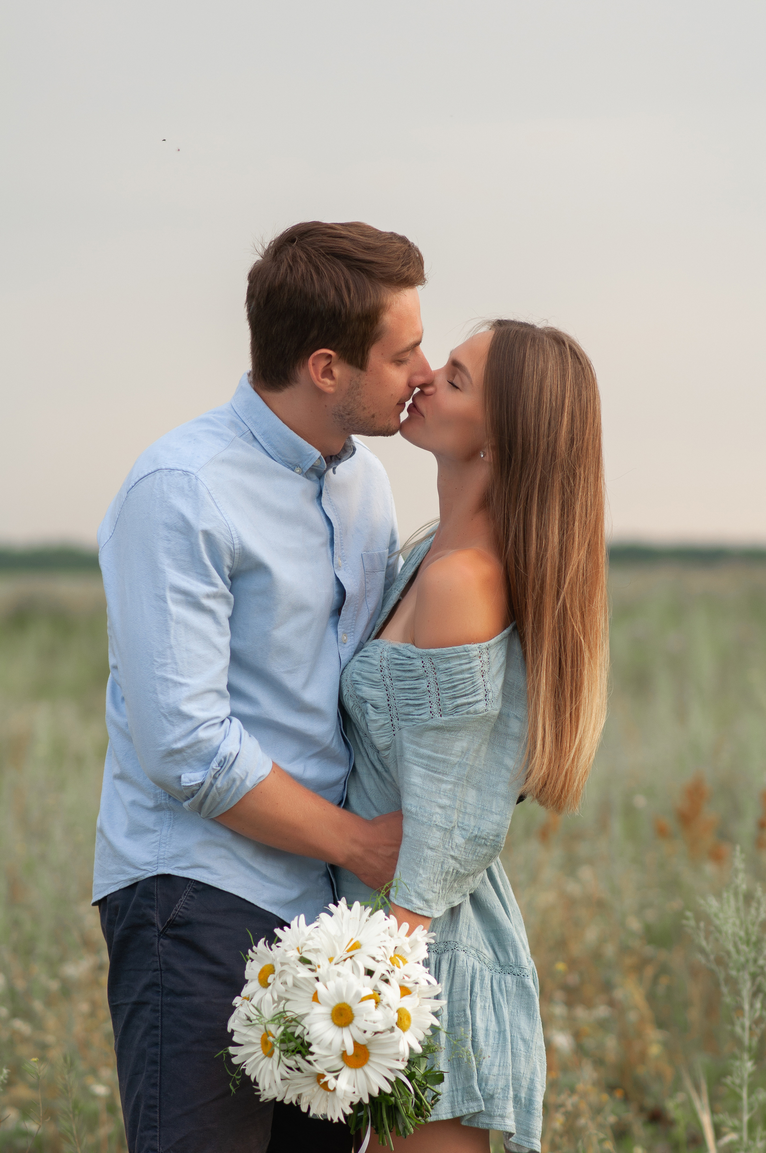 Анюта, Тасенька, Слава. Полынь, радуга, ромашки. НН. Детский и семейный фотограф Катерина Мишина