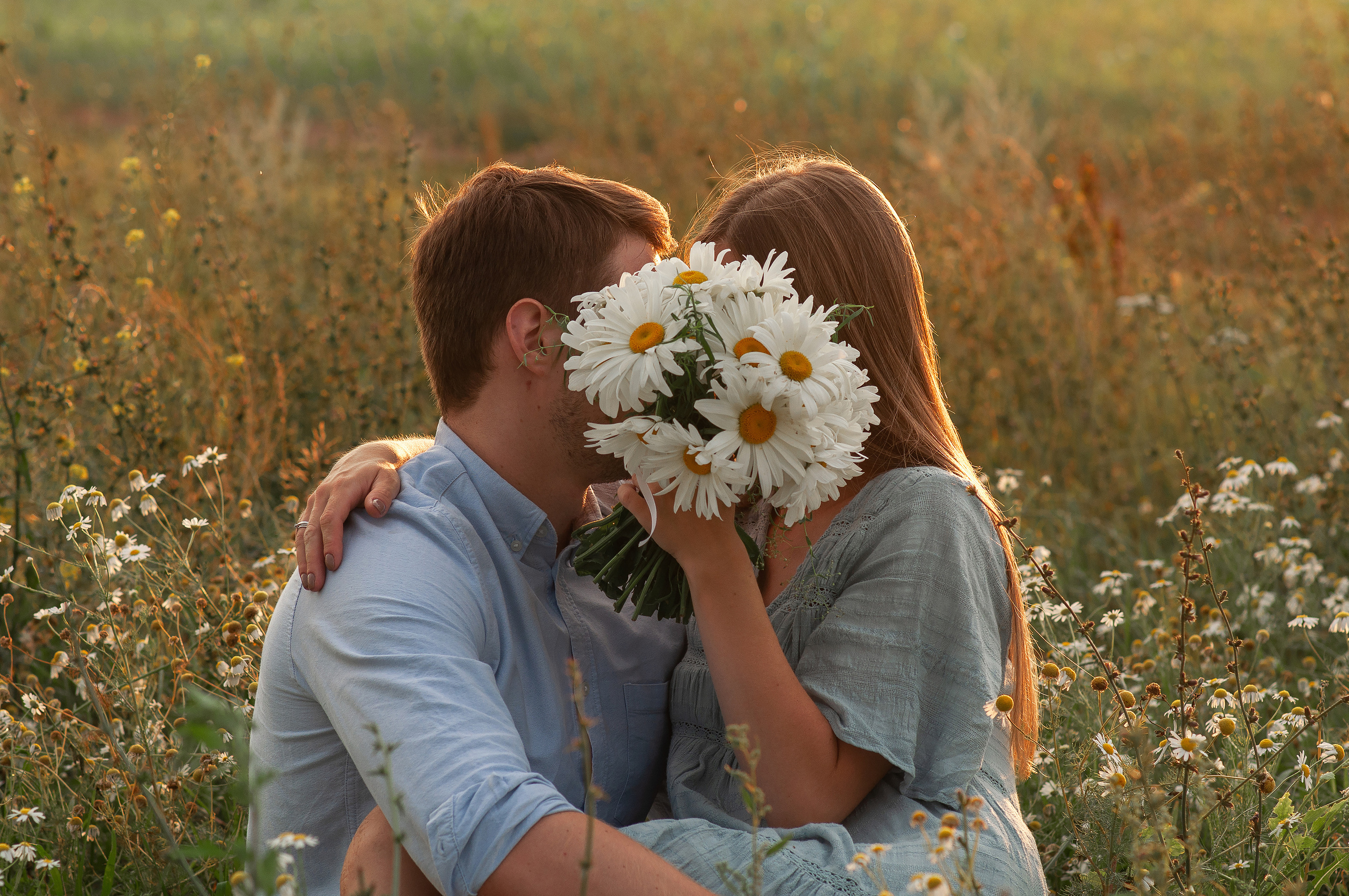 Анюта, Тасенька, Слава. Полынь, радуга, ромашки. НН. Детский и семейный фотограф Катерина Мишина