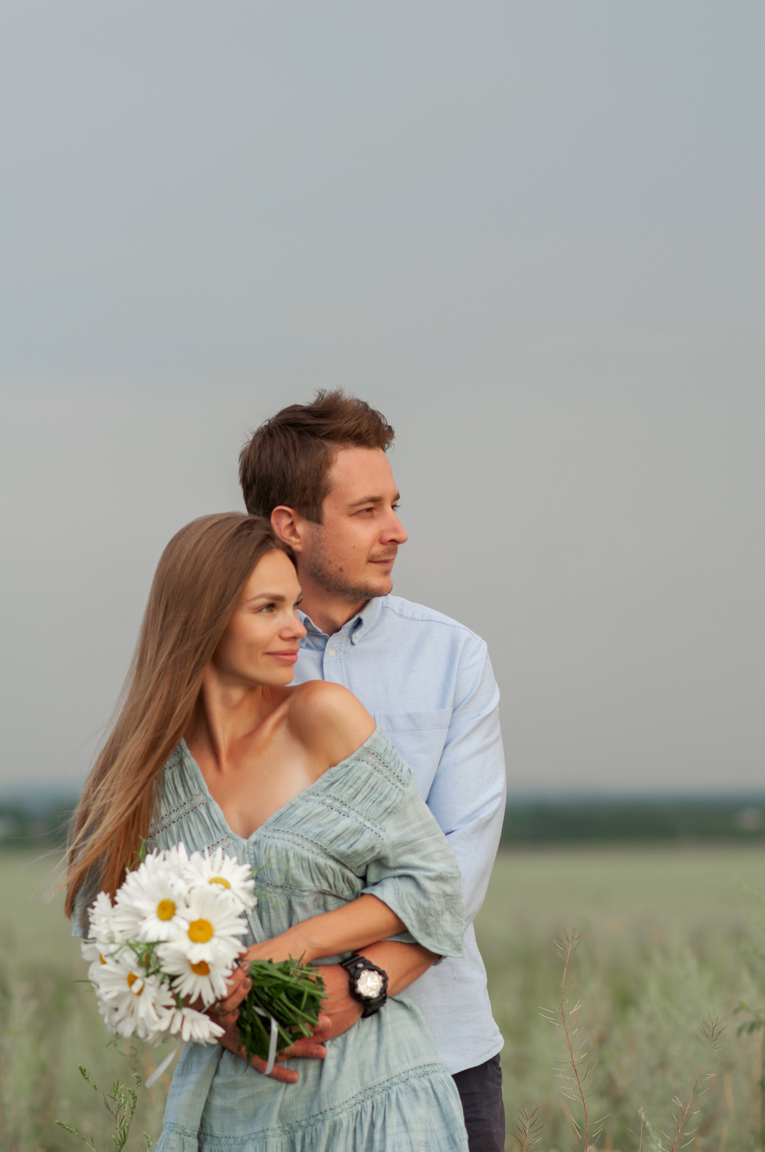 Анюта, Тасенька, Слава. Полынь, радуга, ромашки. НН. Детский и семейный фотограф Катерина Мишина