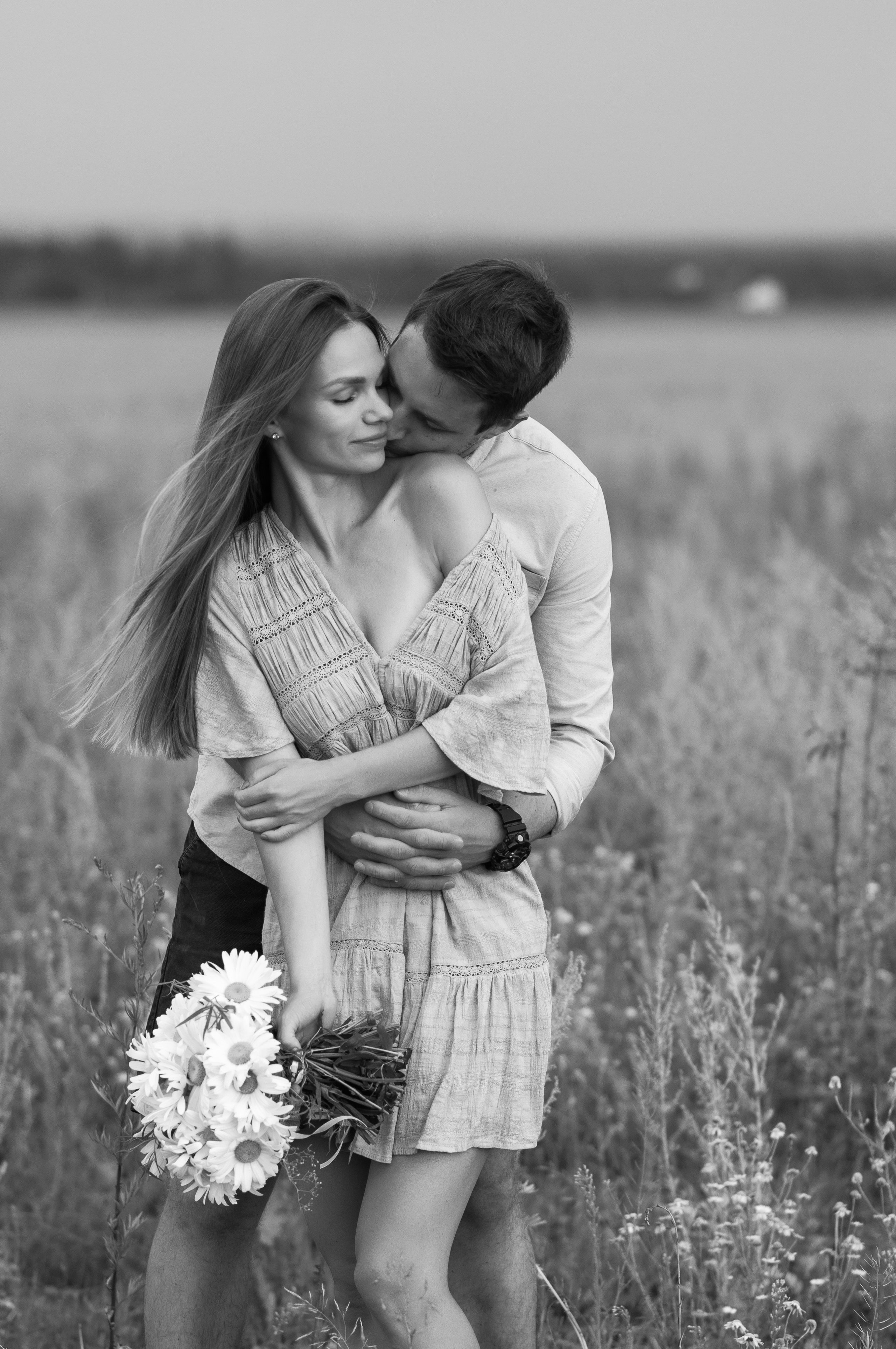 Анюта, Тасенька, Слава. Полынь, радуга, ромашки. НН. Детский и семейный фотограф Катерина Мишина