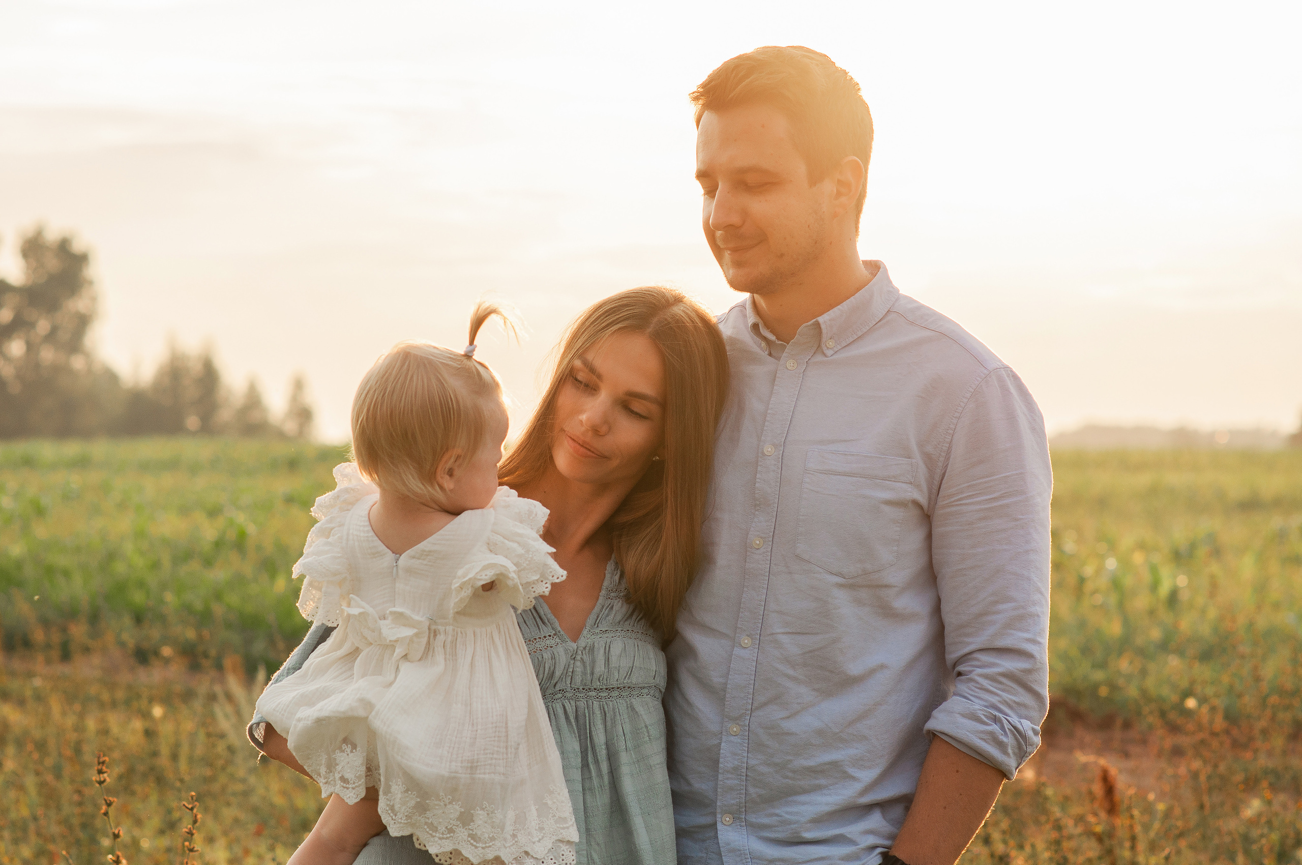 Анюта, Тасенька, Слава. Полынь, радуга, ромашки. НН. Детский и семейный фотограф Катерина Мишина