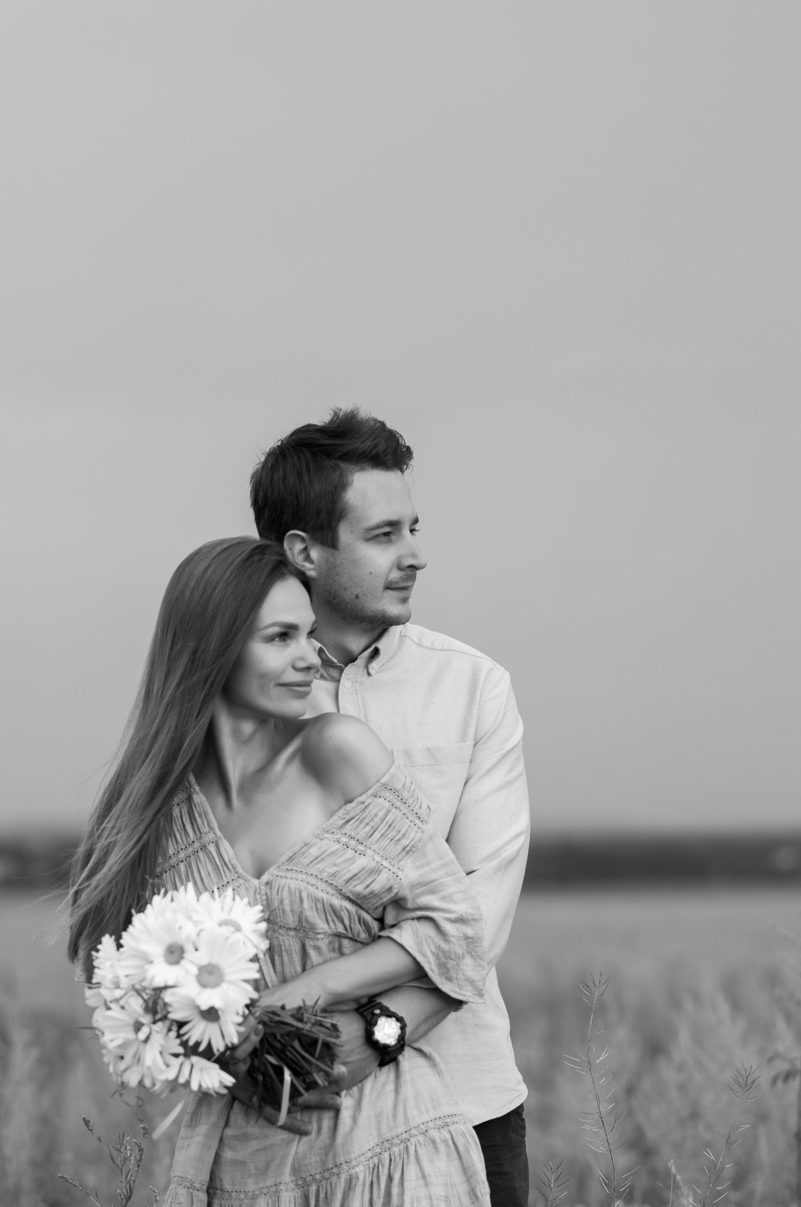 Анюта, Тасенька, Слава. Полынь, радуга, ромашки. НН. Детский и семейный фотограф Катерина Мишина