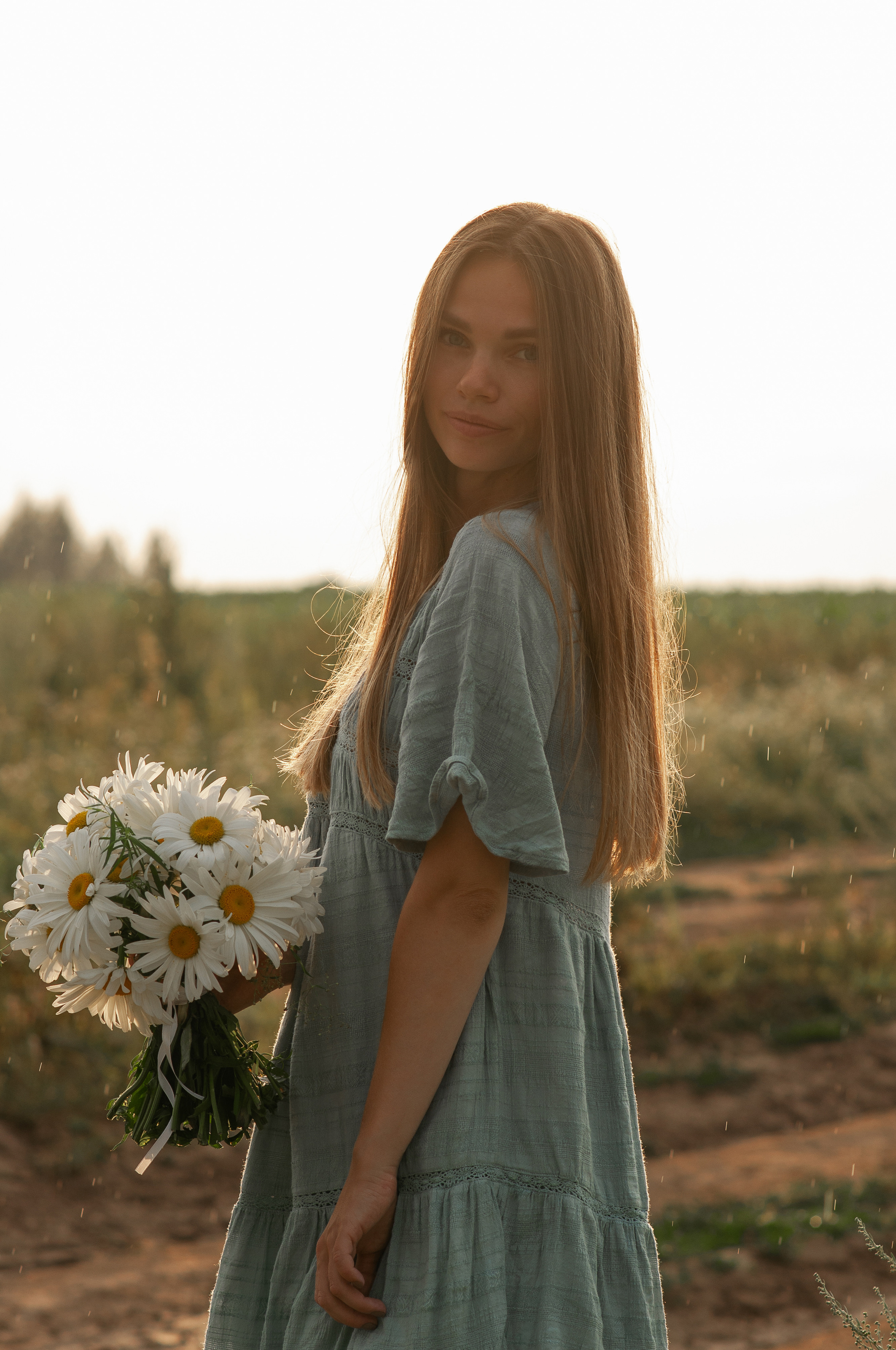 Анюта, Тасенька, Слава. Полынь, радуга, ромашки. НН. Детский и семейный фотограф Катерина Мишина