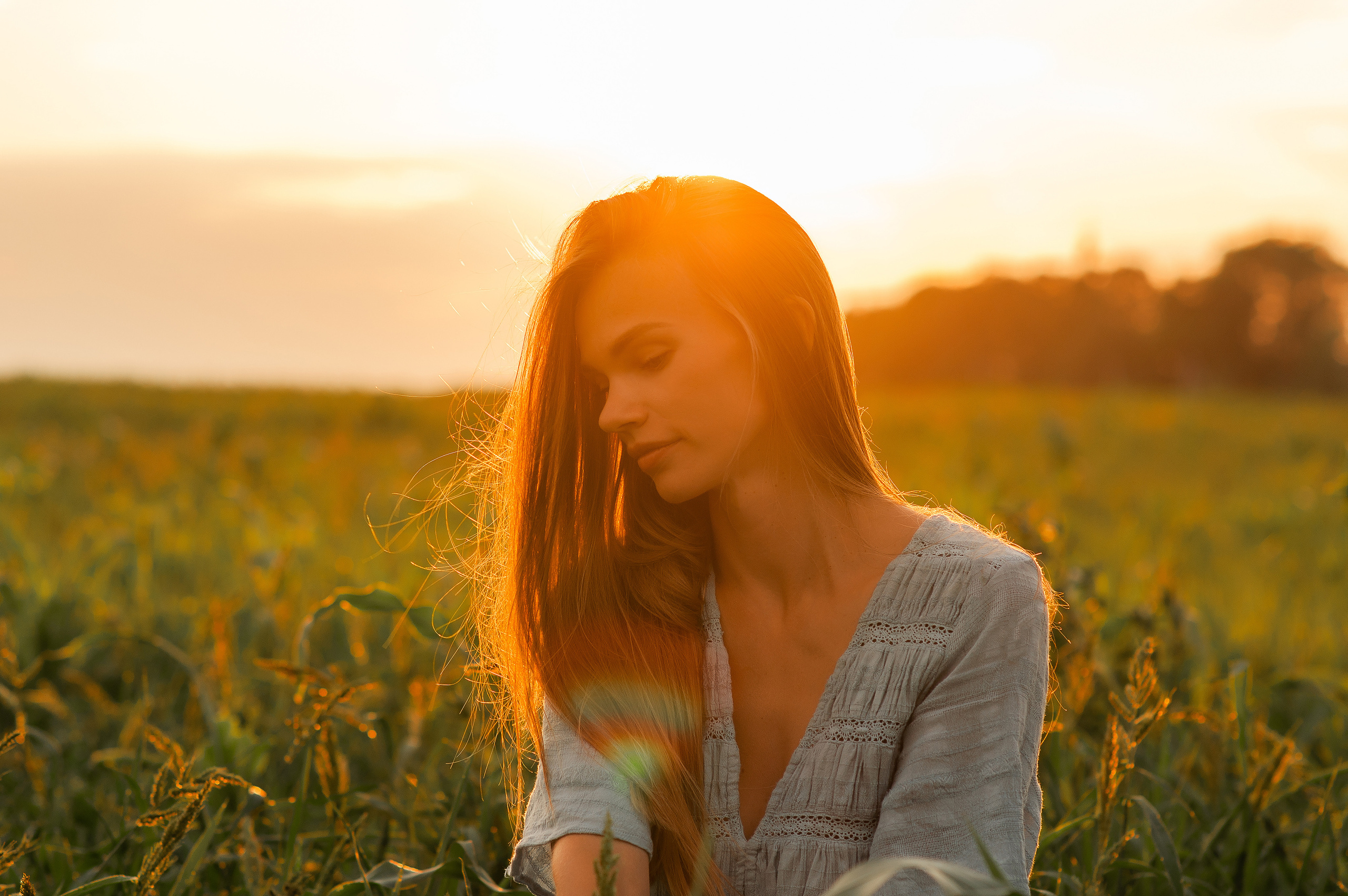 Анюта, Тасенька, Слава. Полынь, радуга, ромашки. НН. Детский и семейный фотограф Катерина Мишина