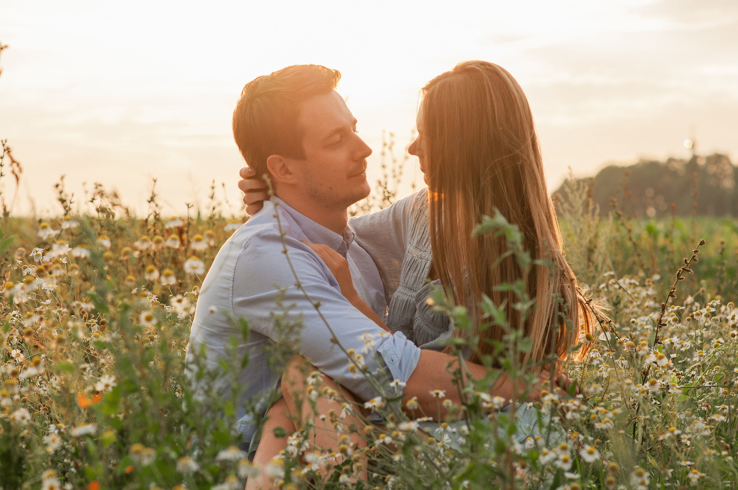 Анюта, Тасенька, Слава. Полынь, радуга, ромашки. НН. Детский и семейный фотограф Катерина Мишина