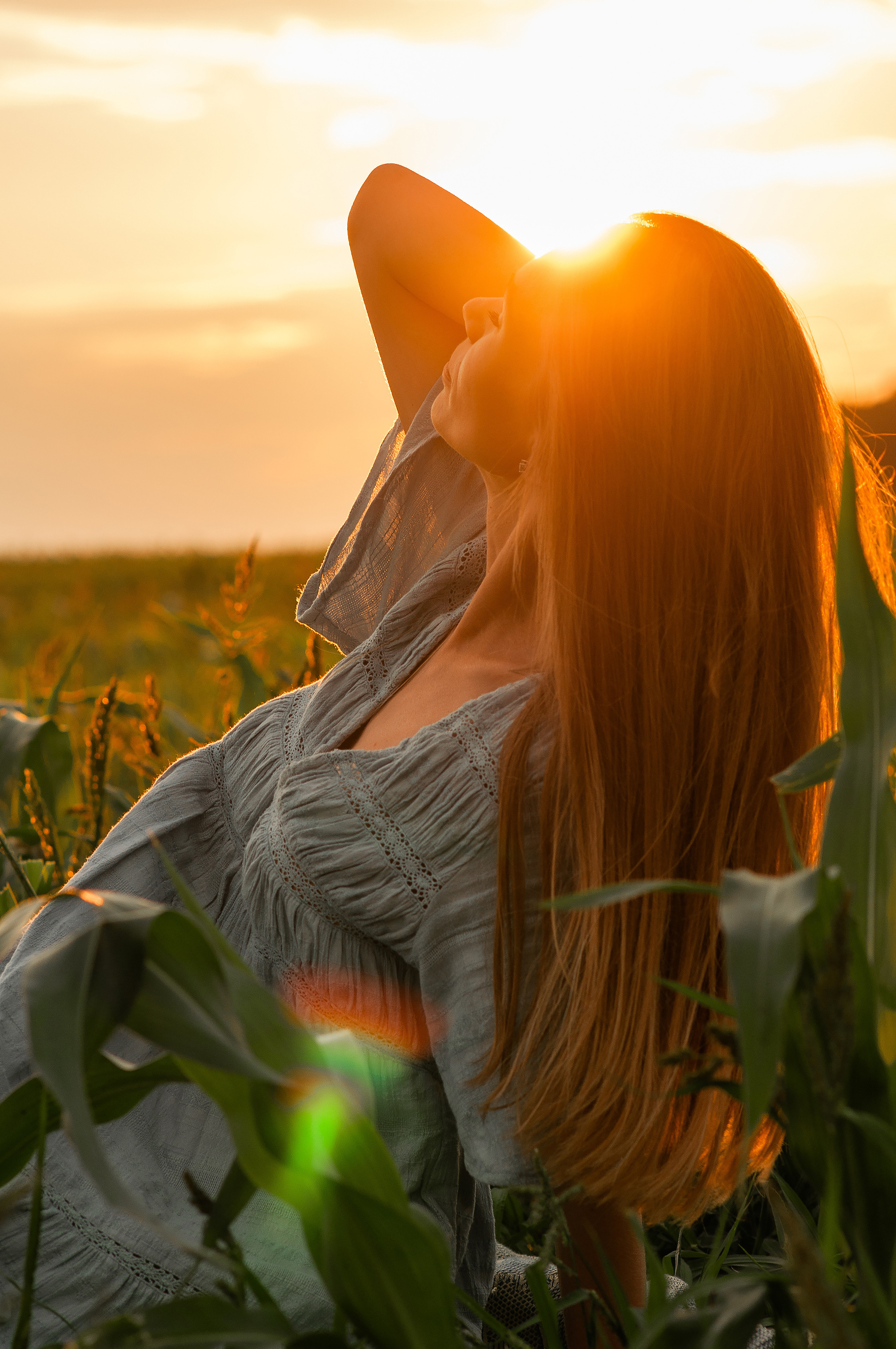 Анюта, Тасенька, Слава. Полынь, радуга, ромашки. НН. Детский и семейный фотограф Катерина Мишина