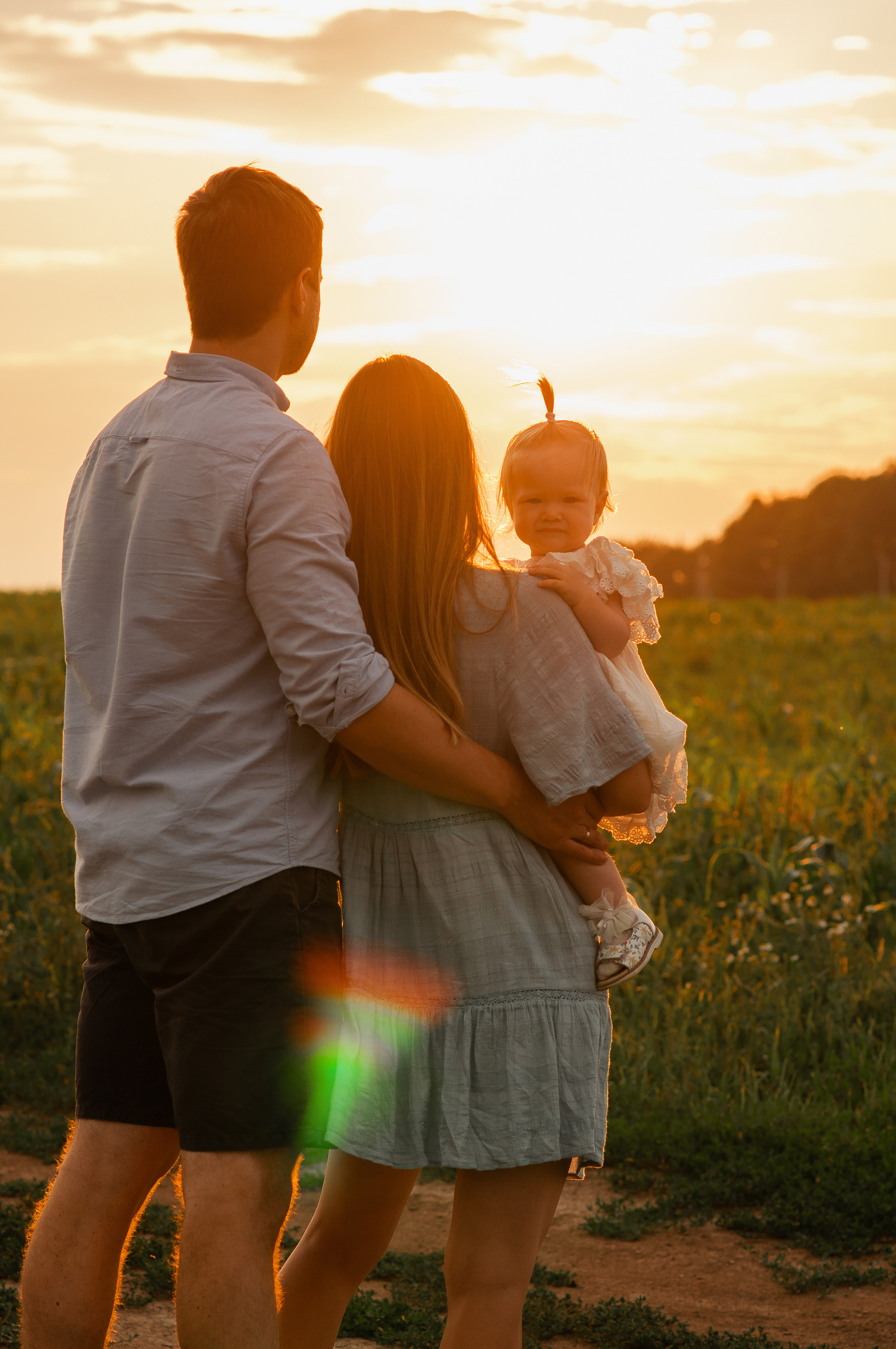 Анюта, Тасенька, Слава. Полынь, радуга, ромашки. НН. Детский и семейный фотограф Катерина Мишина