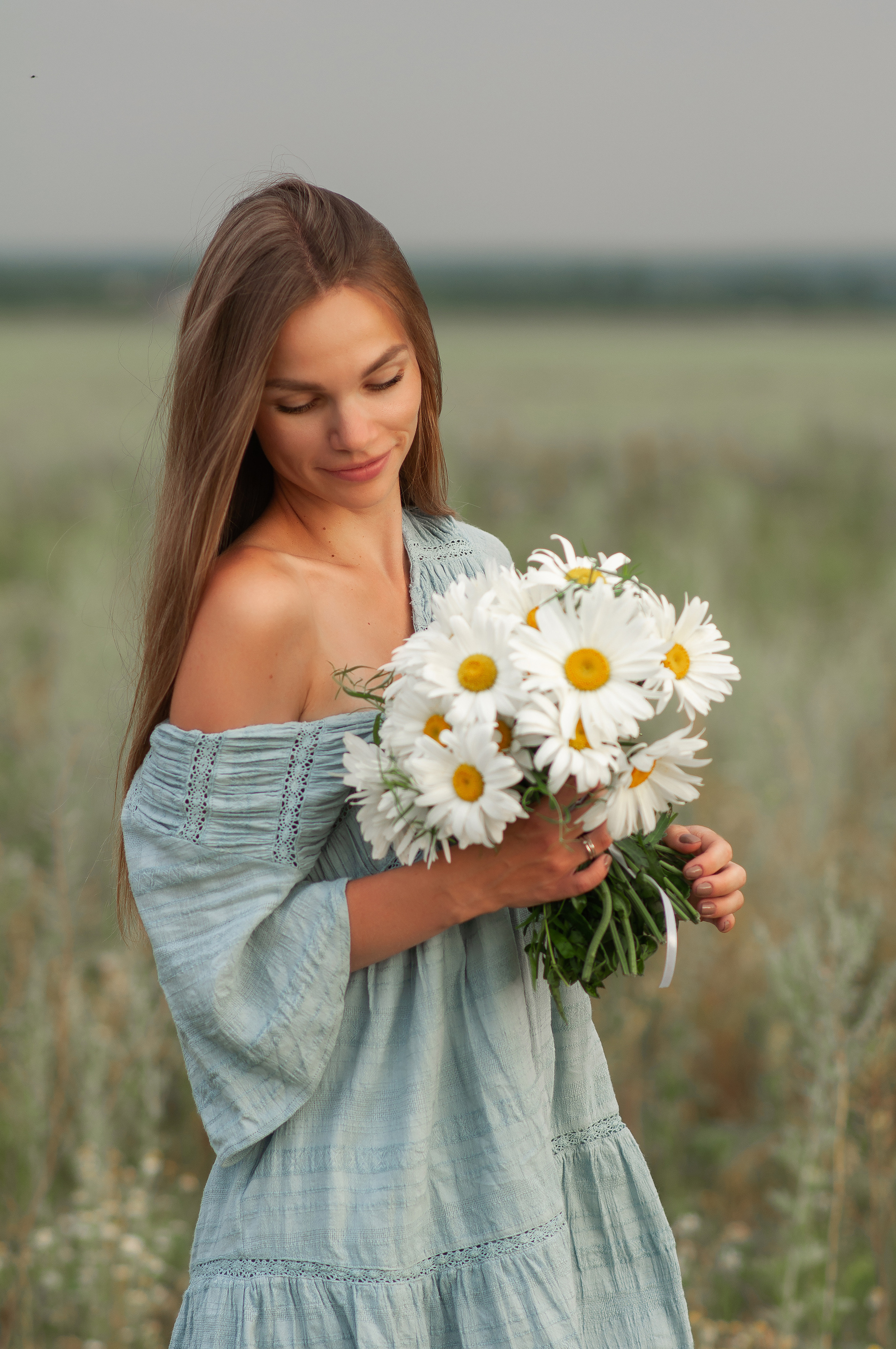Анюта, Тасенька, Слава. Полынь, радуга, ромашки. НН. Детский и семейный фотограф Катерина Мишина