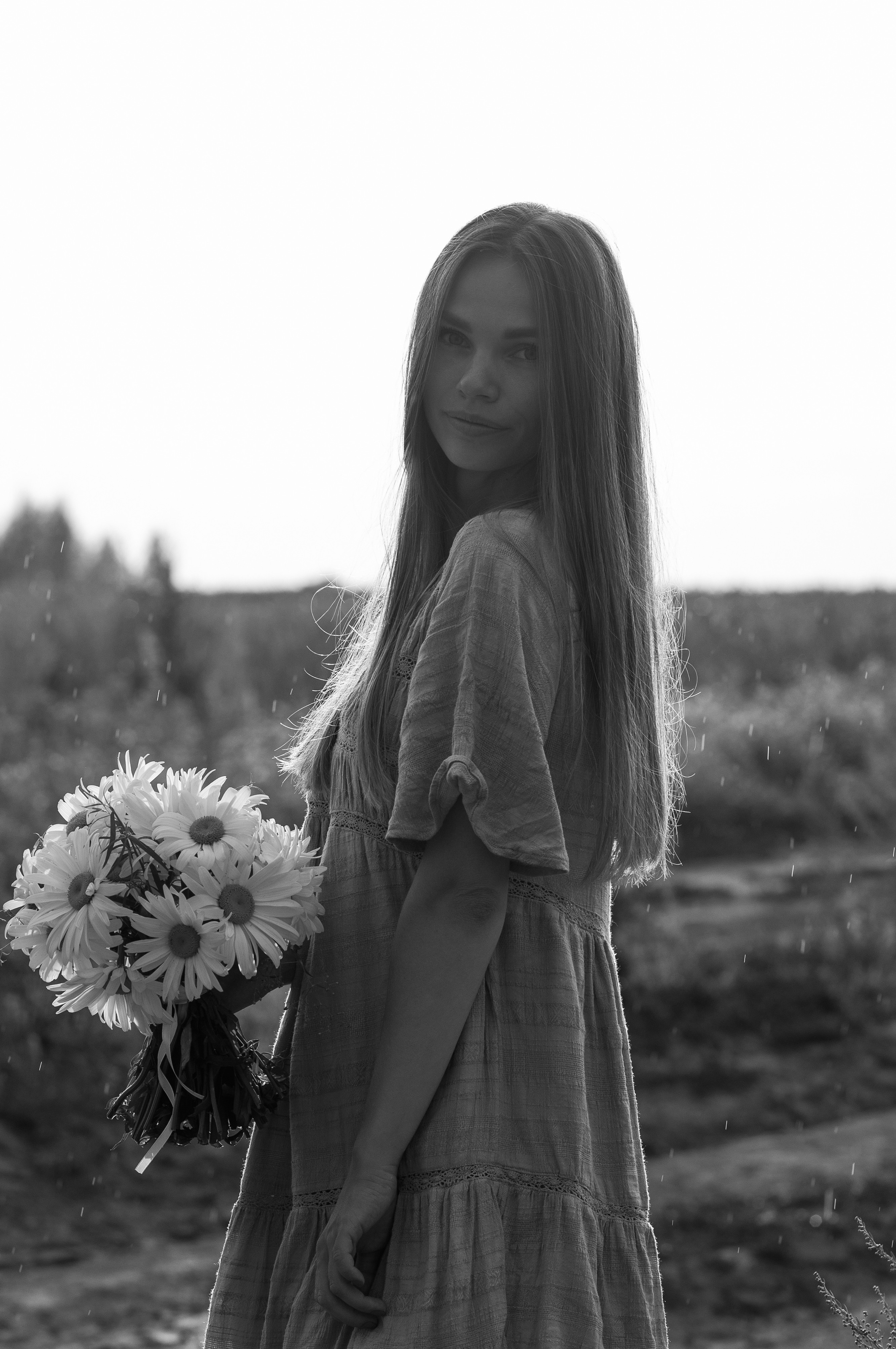 Анюта, Тасенька, Слава. Полынь, радуга, ромашки. НН. Детский и семейный фотограф Катерина Мишина