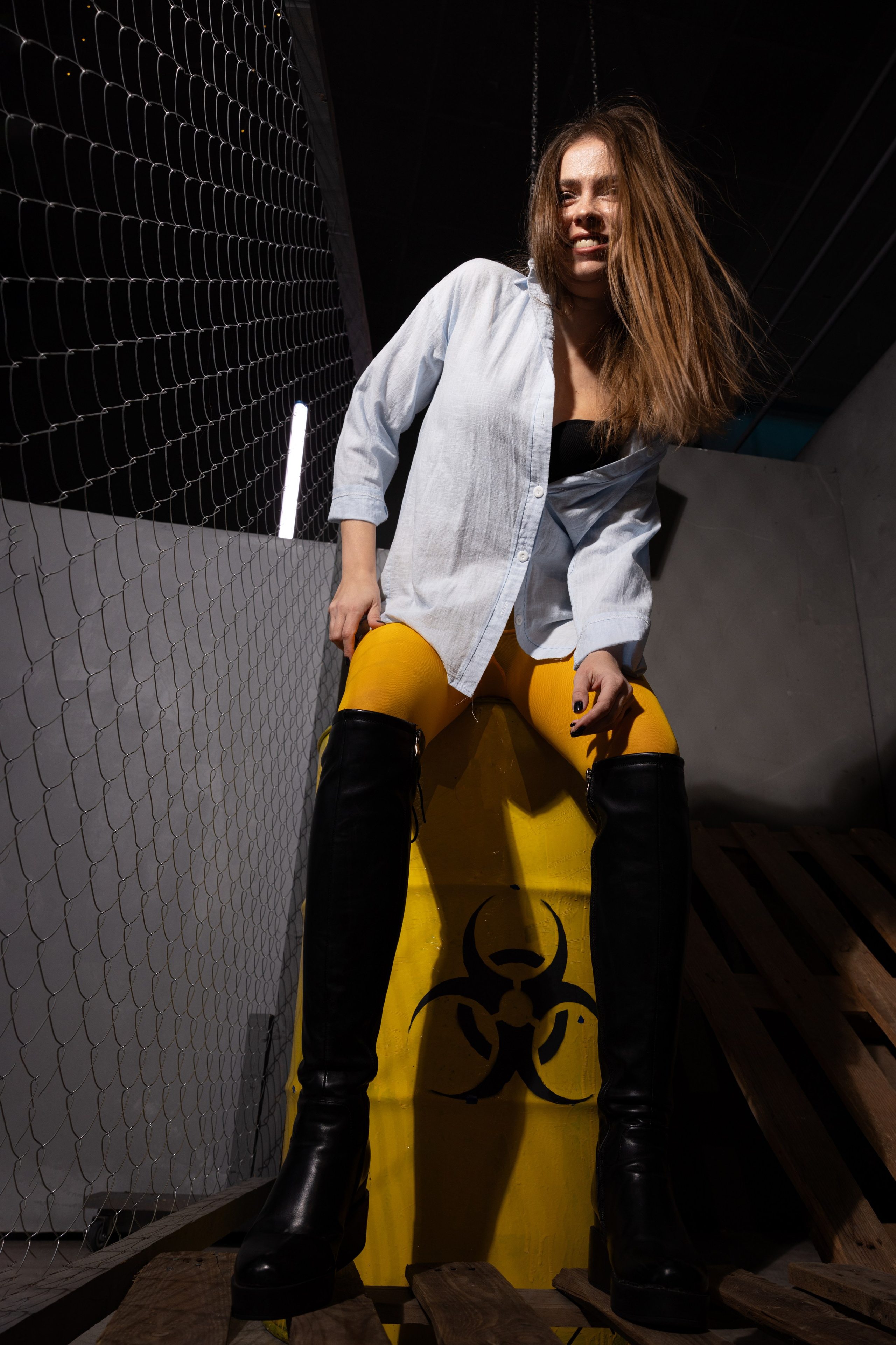 Женщина-Кошка, студийная фотосессия в Туле. Фотограф в Туле — Борисов Николай