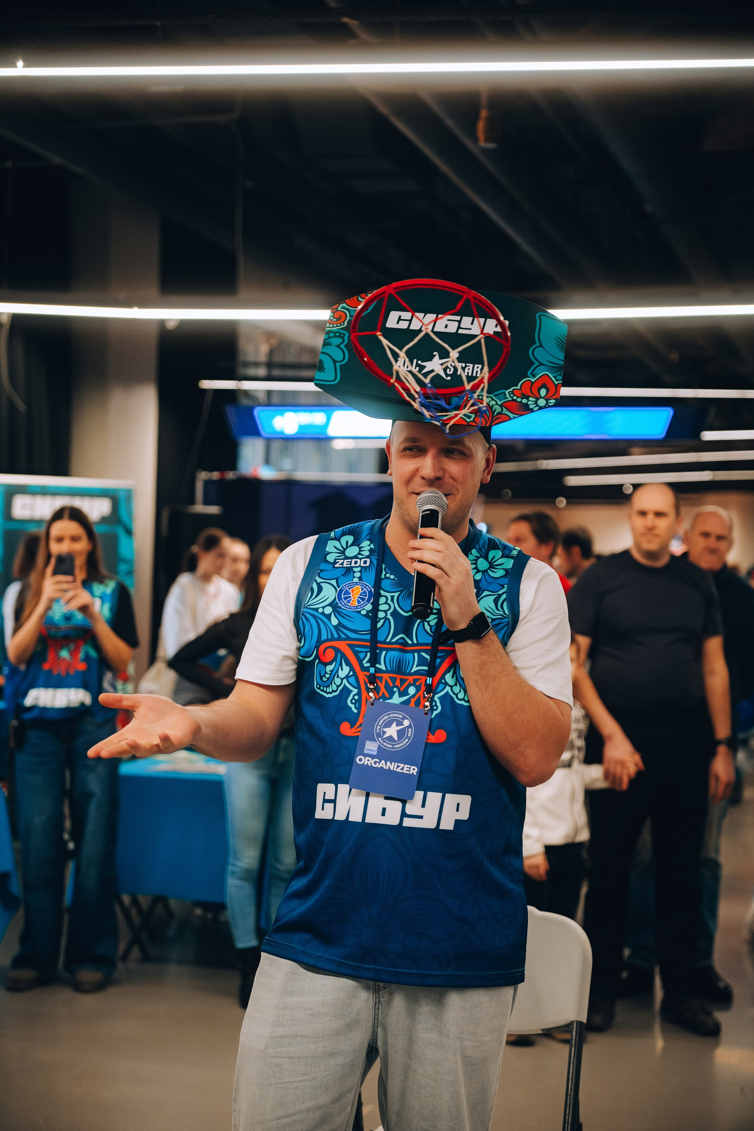 Сибур на Матче Всех Звезд 2025 Единой Лиги ВТБ. Фотограф и видеограф Мария Банщикова, Солнечногорск, Москва