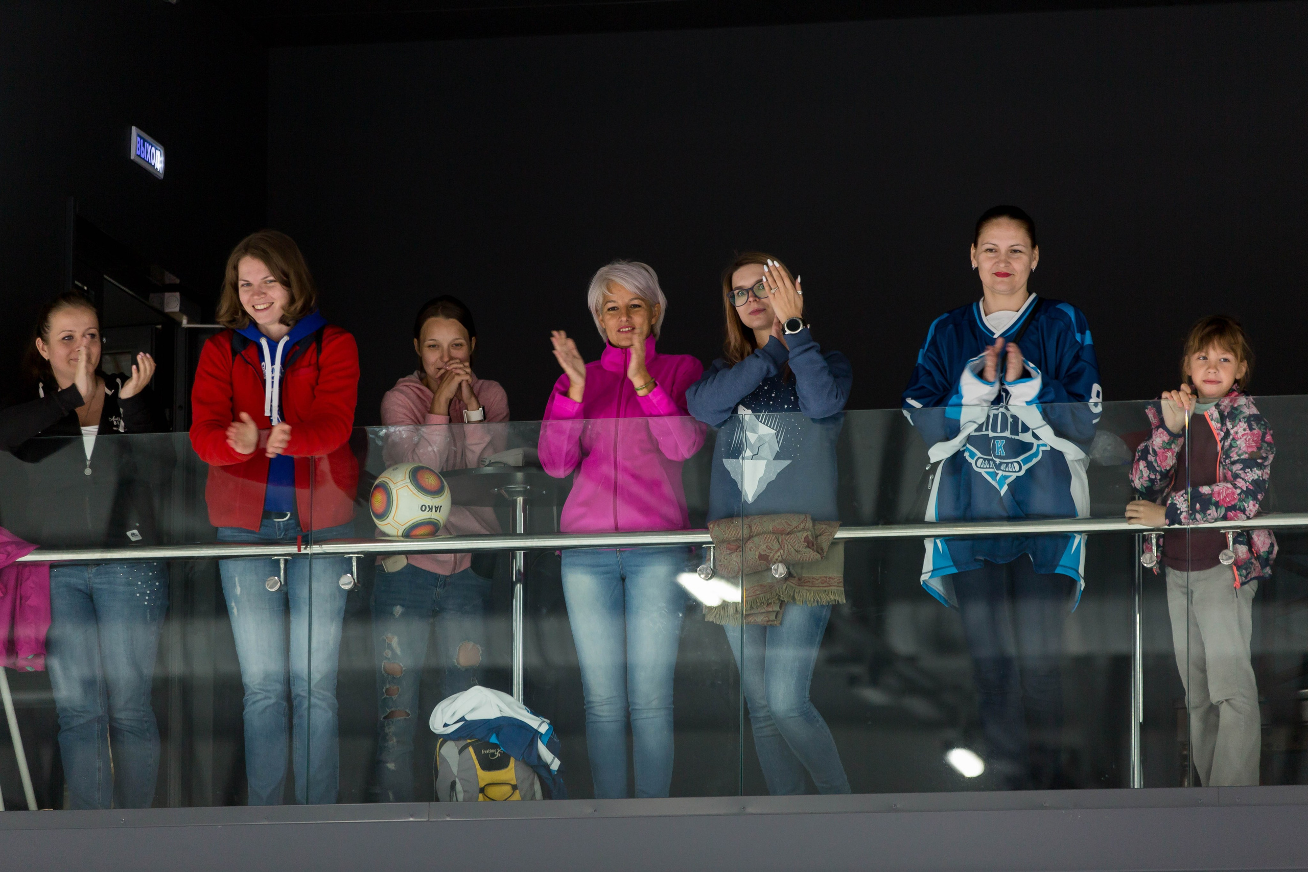 Хоккей для НПО «Аврора». Снимаю съемки