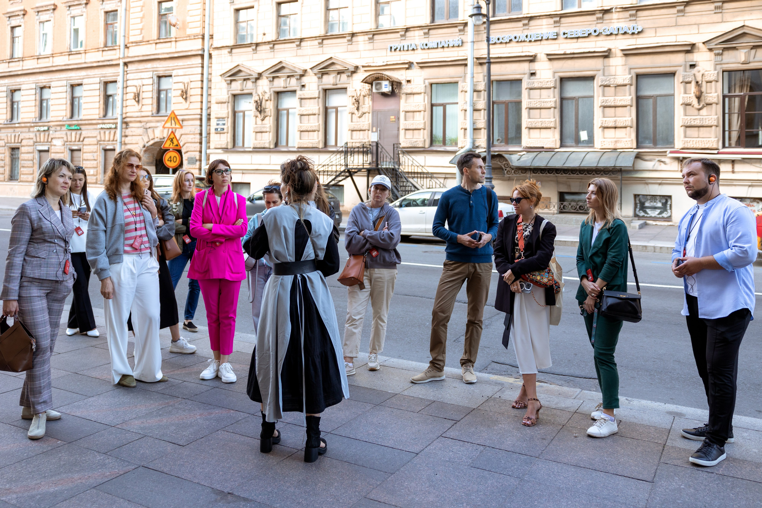 Репортаж.Прогулка-экскурсия для ГК «Еврострой». Фотограф в Санкт-Петербурге Ефремова Наталья