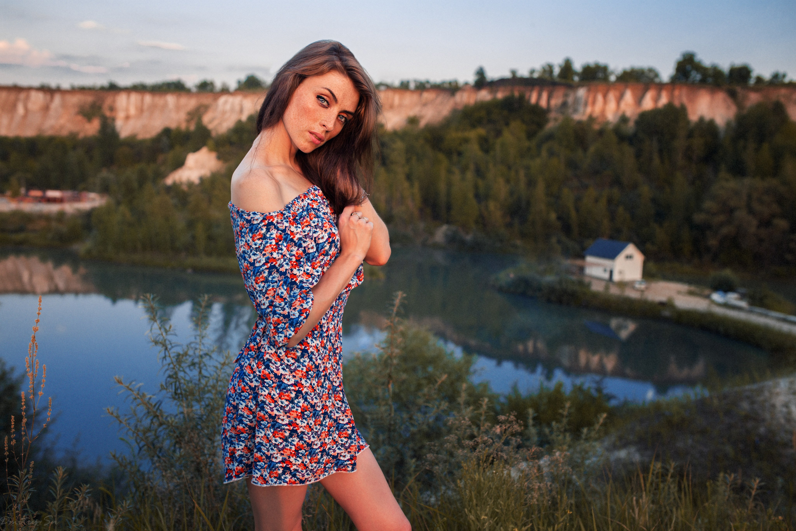 Фотосъемка с Надеждой на природе в Белом Колодце для «себя»