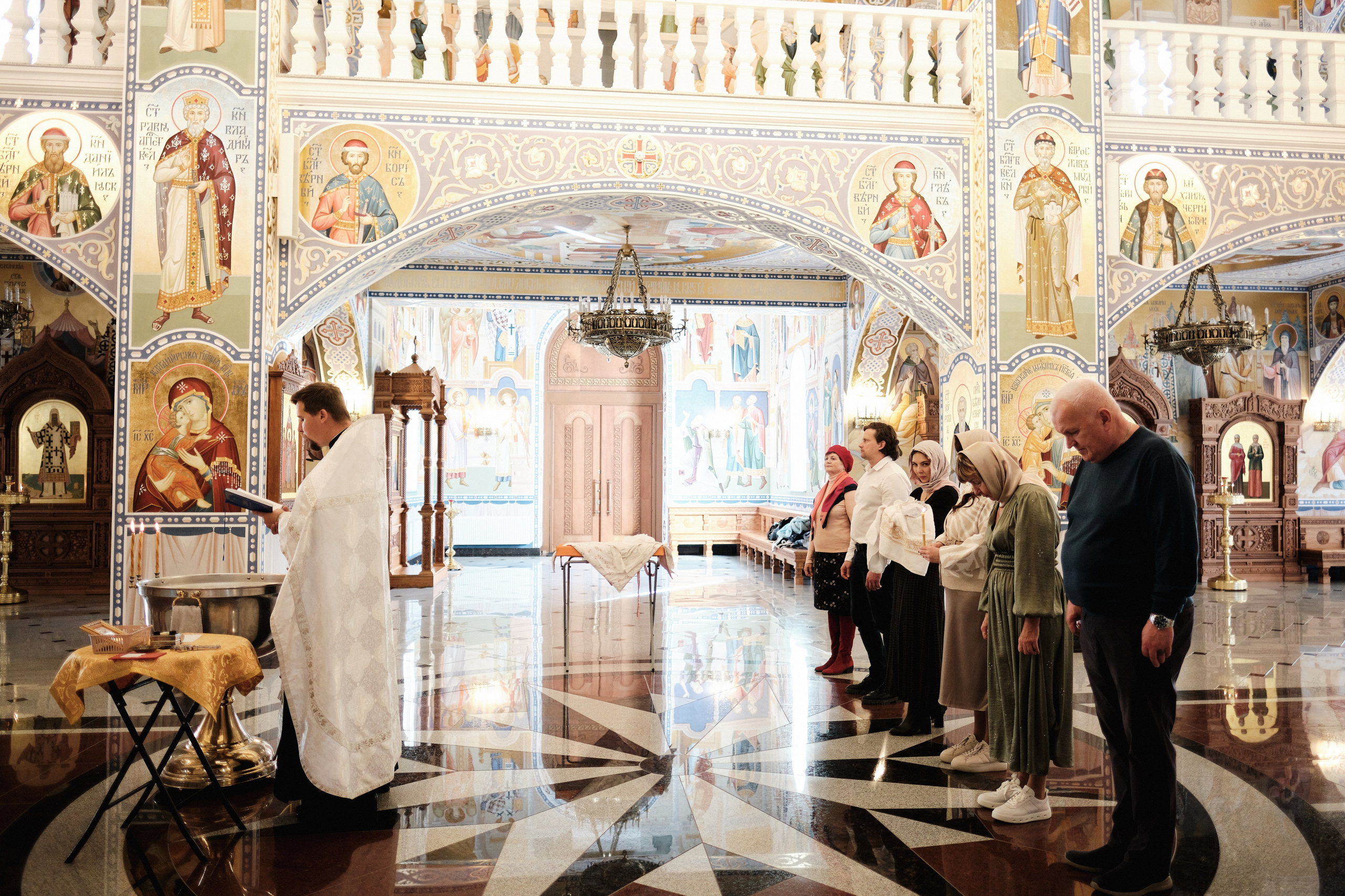 Крещение маленькой малышки. Фотограф в Анапе и Краснодаре Тина