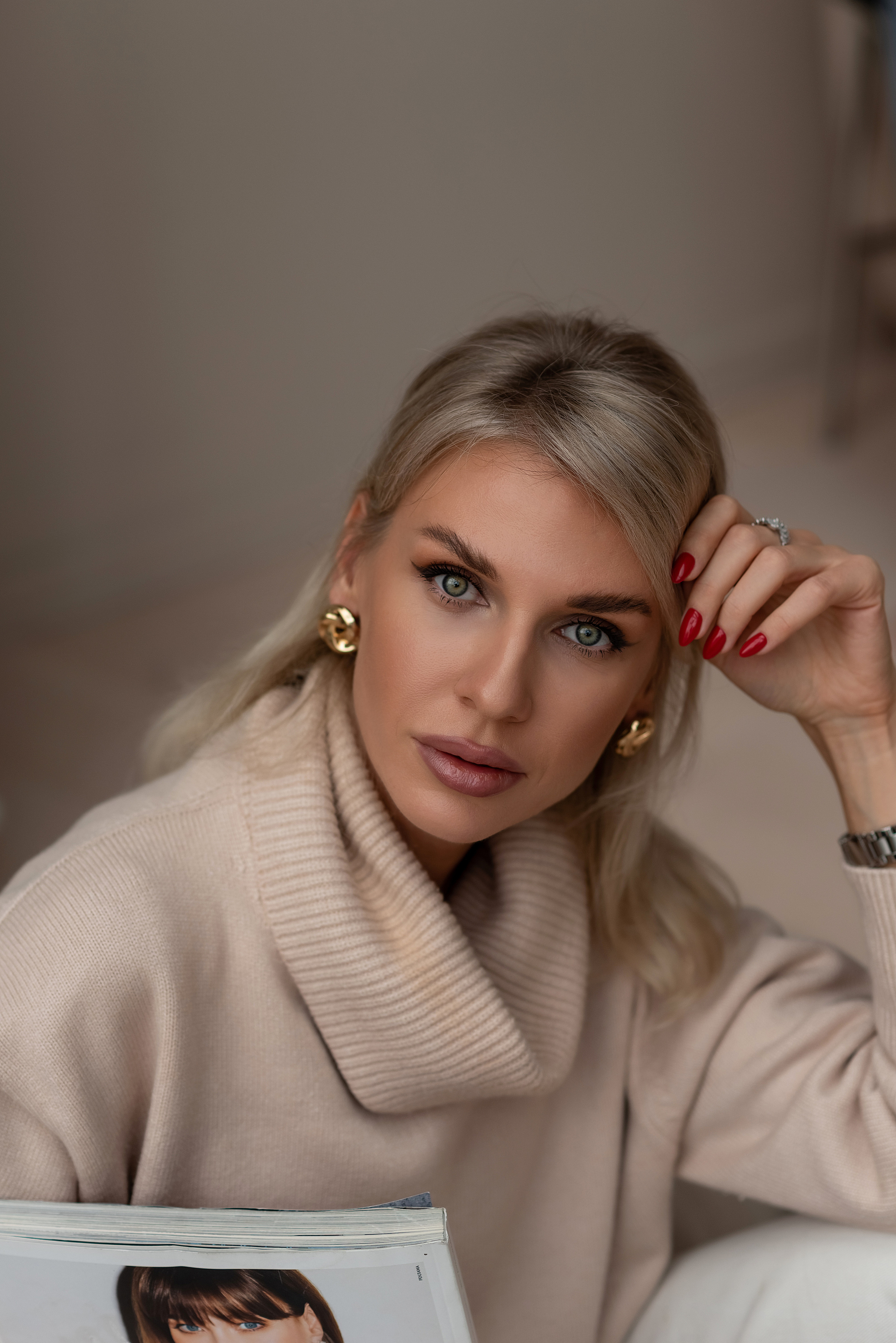 Студийная съёмка. Анастасия Русяева — профессиональный фотограф в Москве