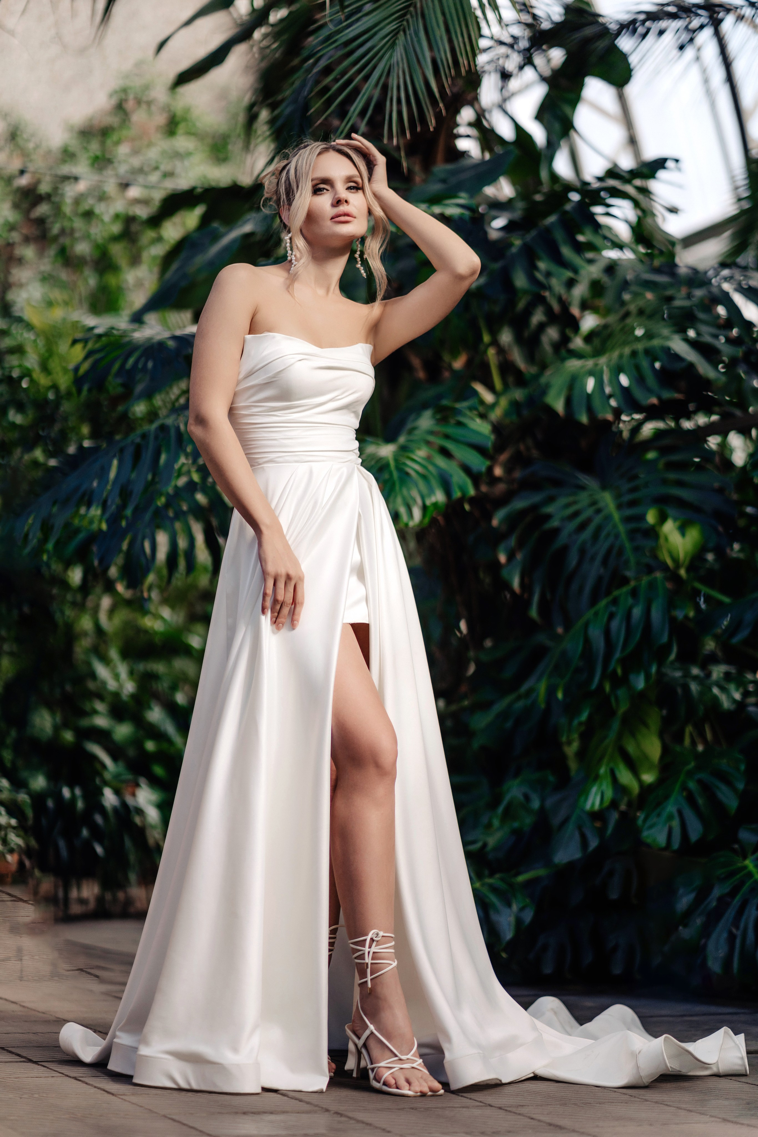 Свадебная в оранжерее. Михаил и Виктория. Фотограф Сергей Лукьяненко